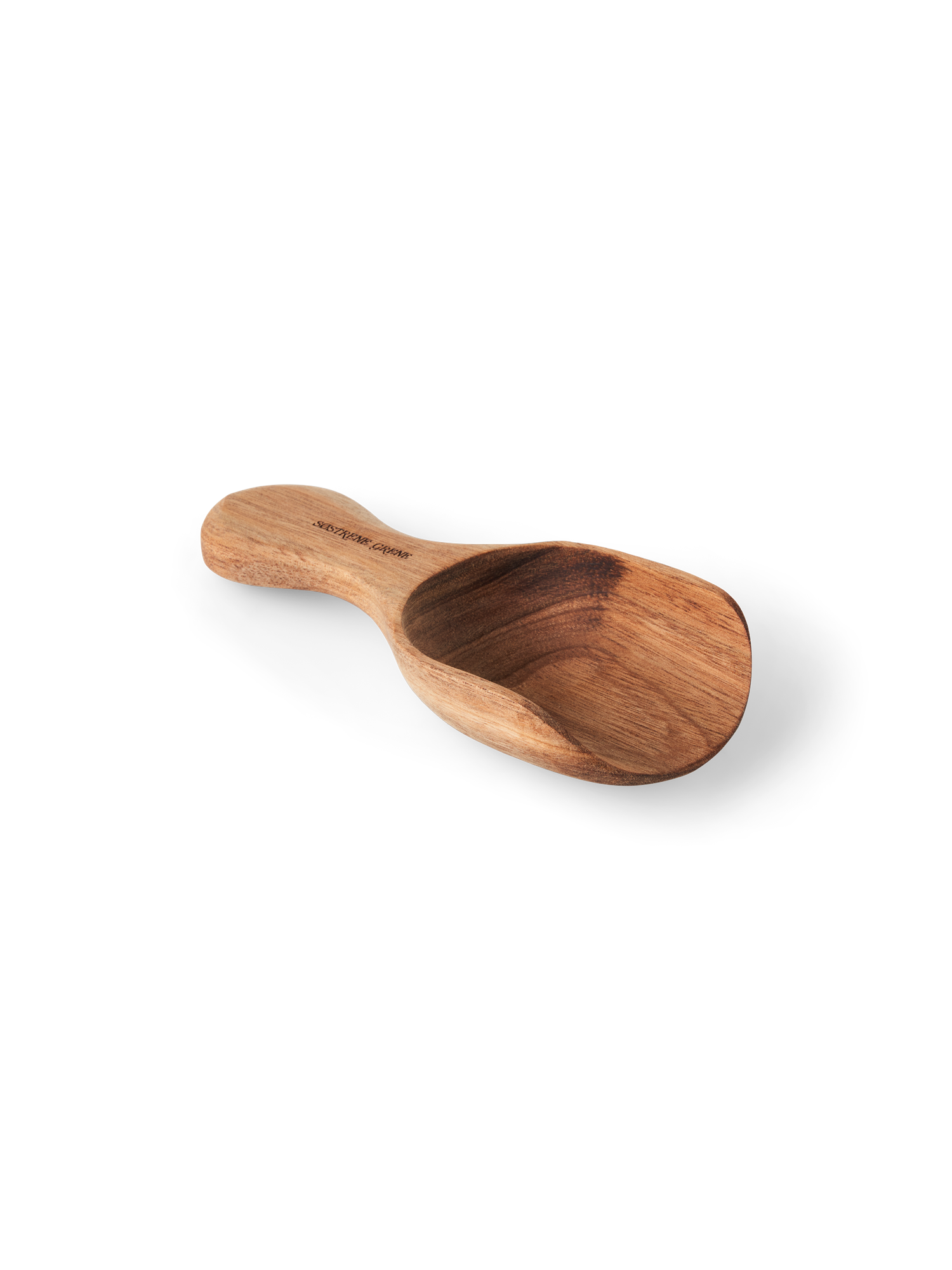 Scoop Acacia wood. 16.2 cm.