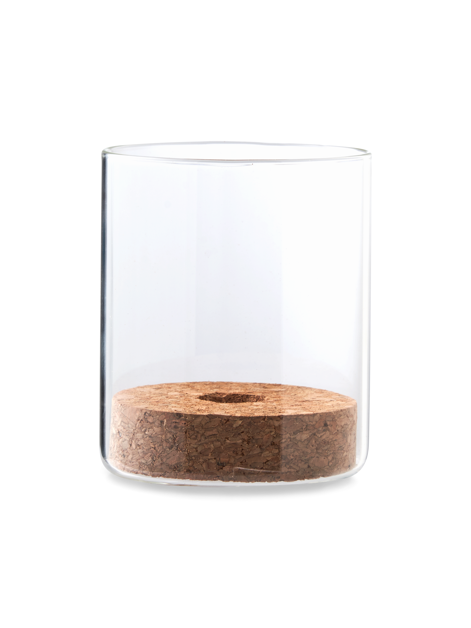 Avocado growing set Glass/cork. Ø8.4 x 10 cm.