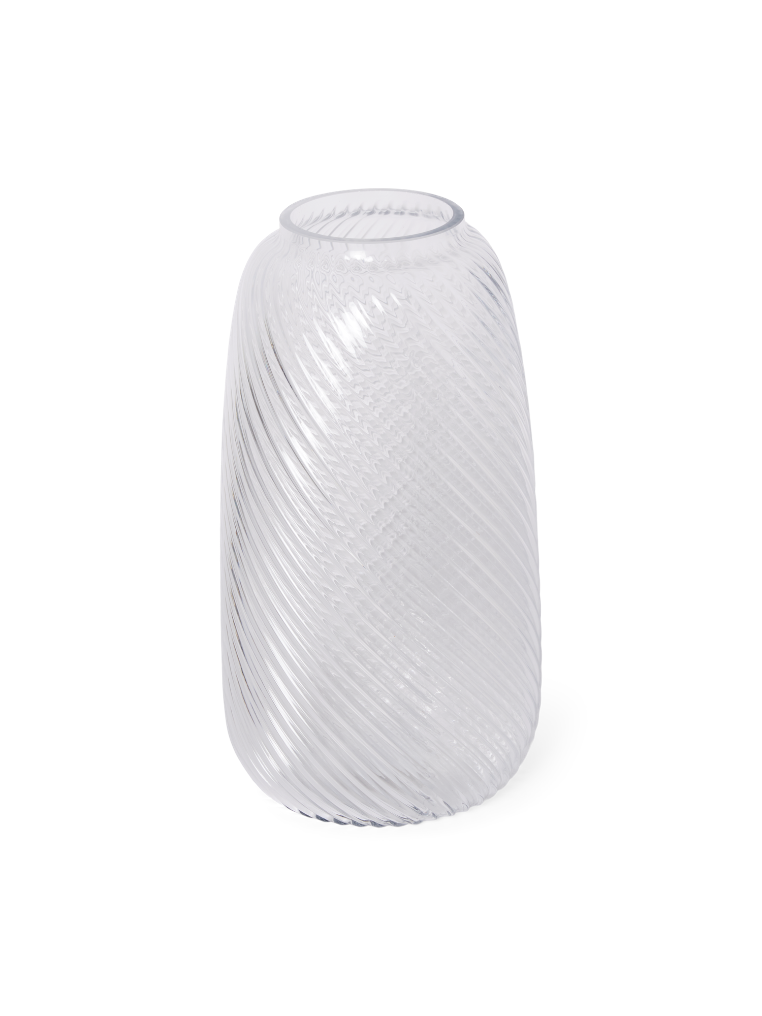 Vase Glass. Ø17 x 32.5 cm.