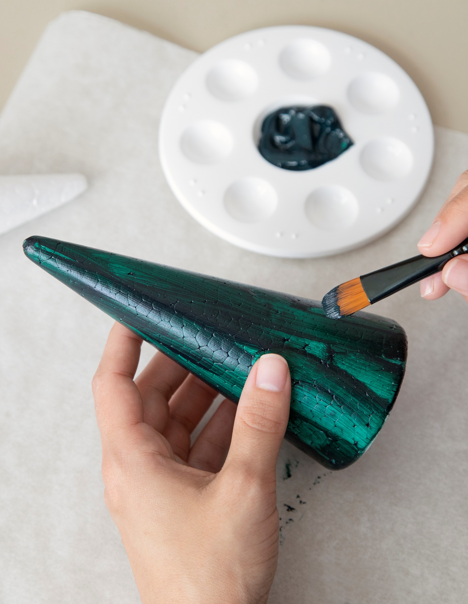 Palette Plastic. 8 wells.