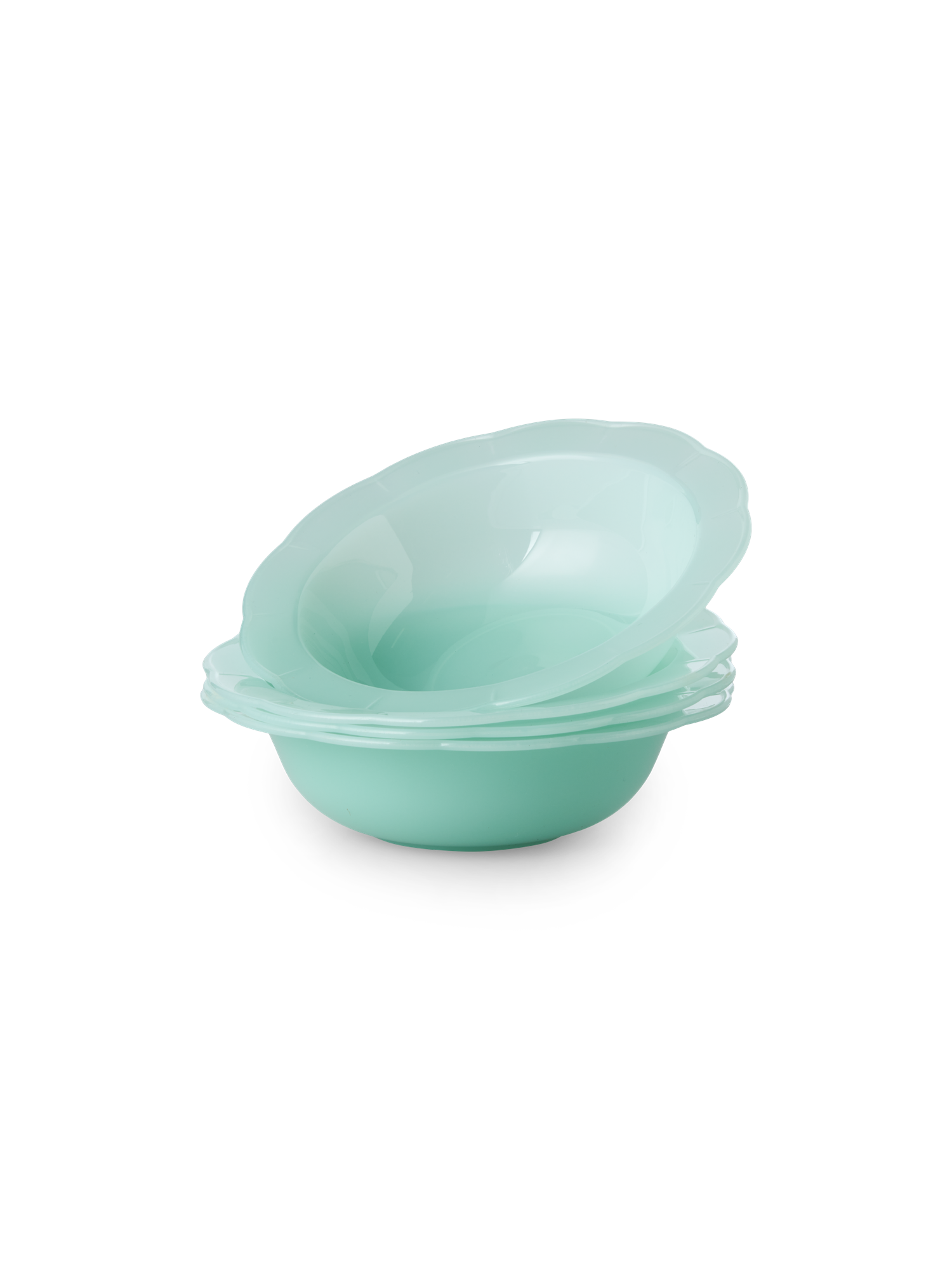 Reusable plastic bowls 4-pack Ø15.8. 4 pcs.