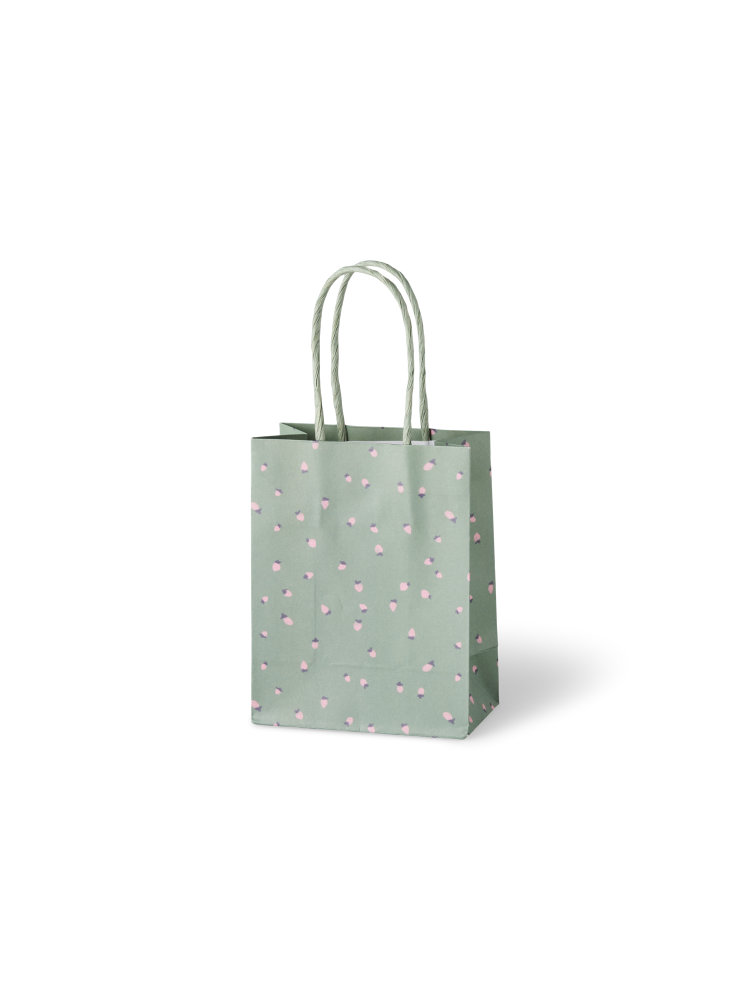 Gift bag Paper. 11.4 x 6.4 x 14.6 cm.