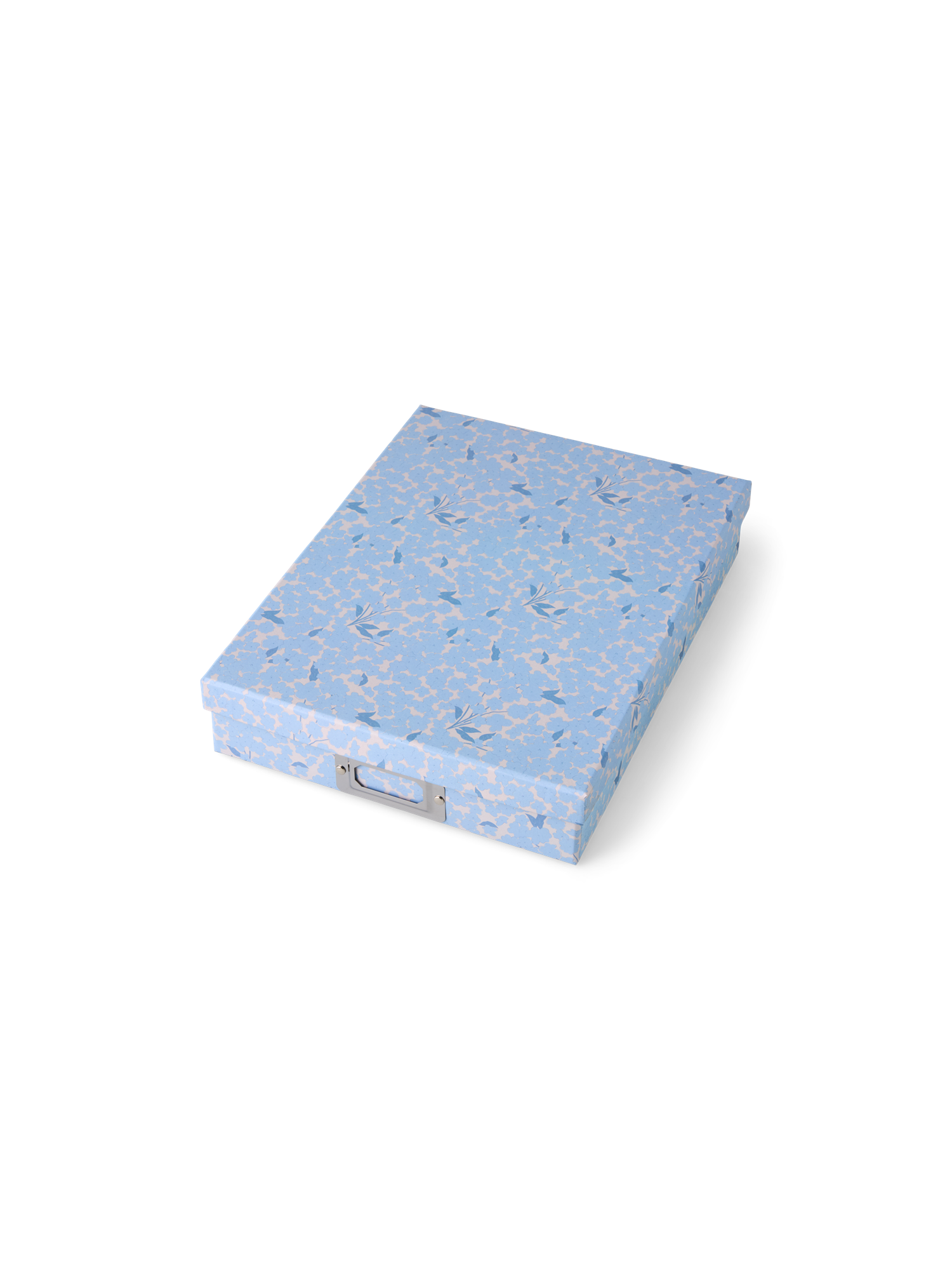 Box with label frame Paper. 31 x 23.5 x 6 cm.