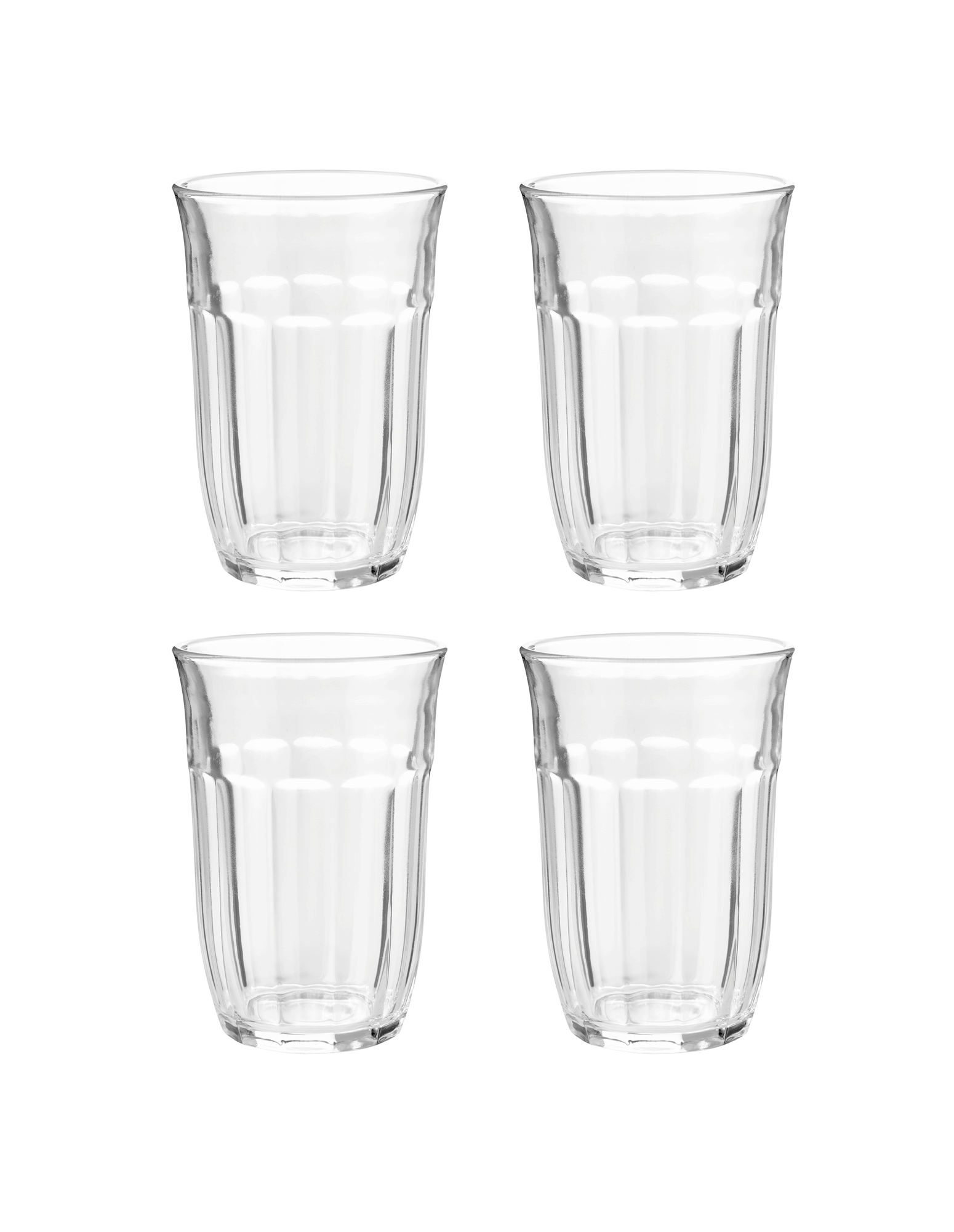 Drinking glasses 4-pack Glass. 8.7 x 12.6 cm. 310 ml. 4 pcs.