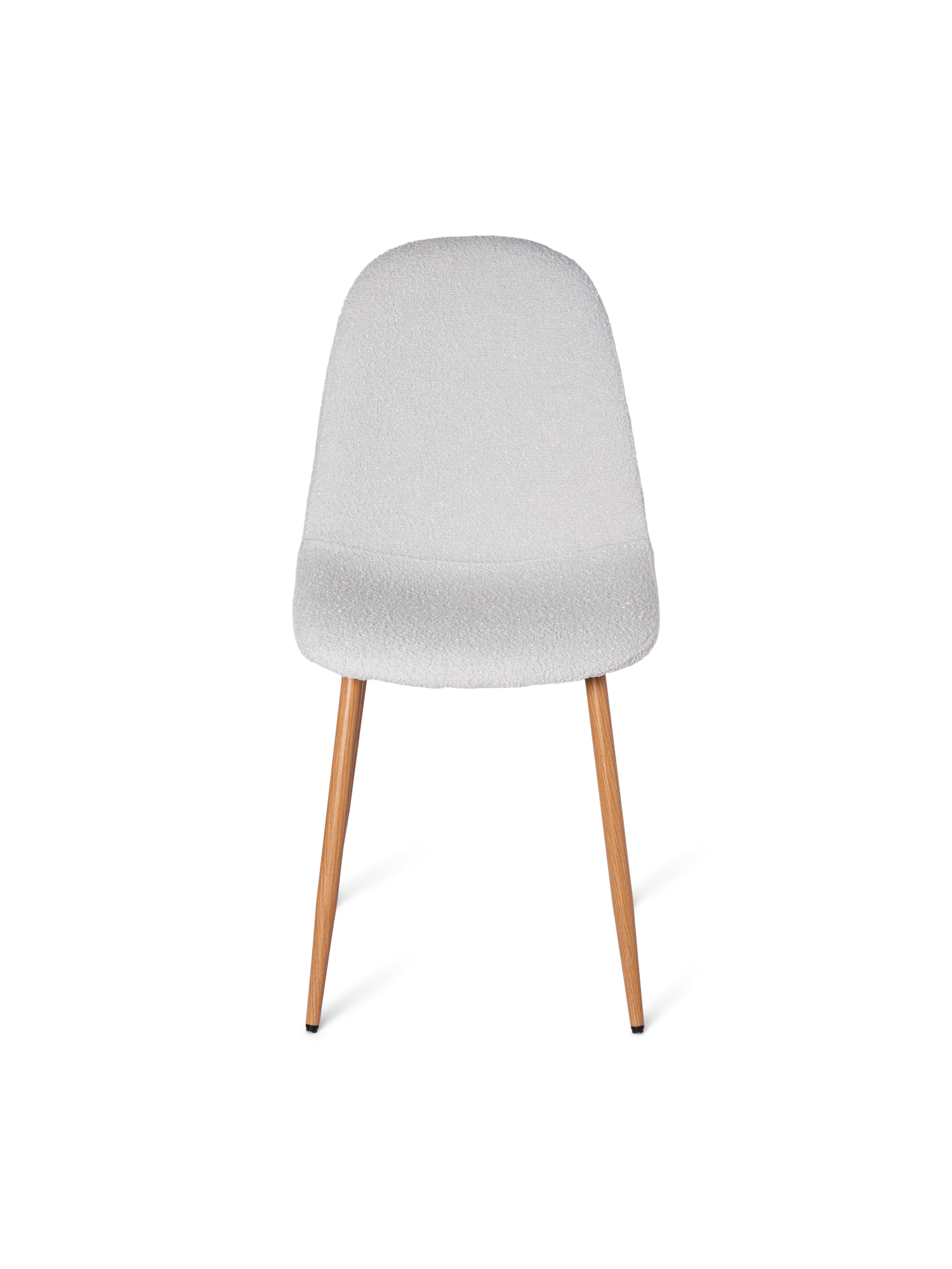 Bouclé chair 52.5 x 44.5 x 89 cm.