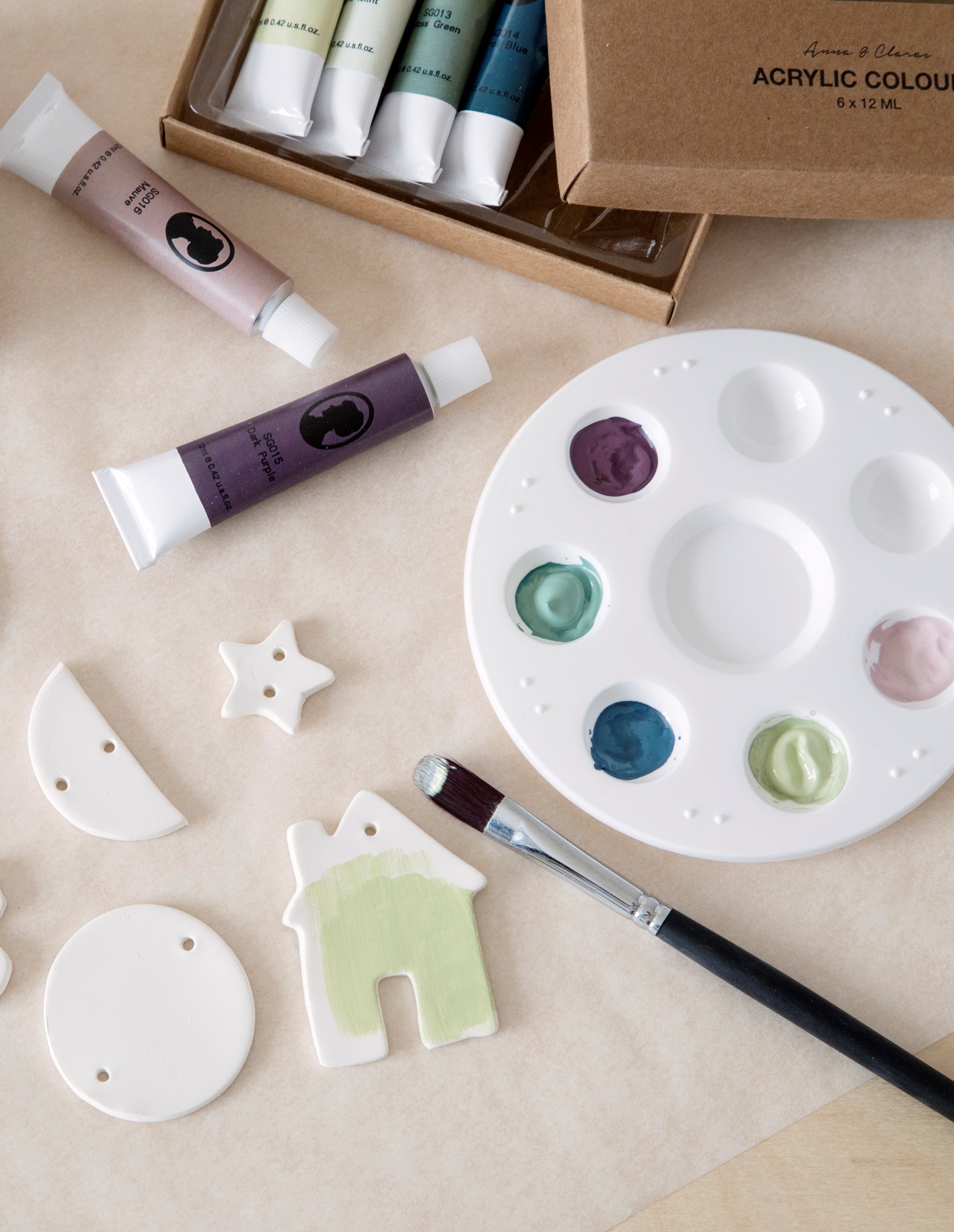 Palette Plastic. 8 wells.