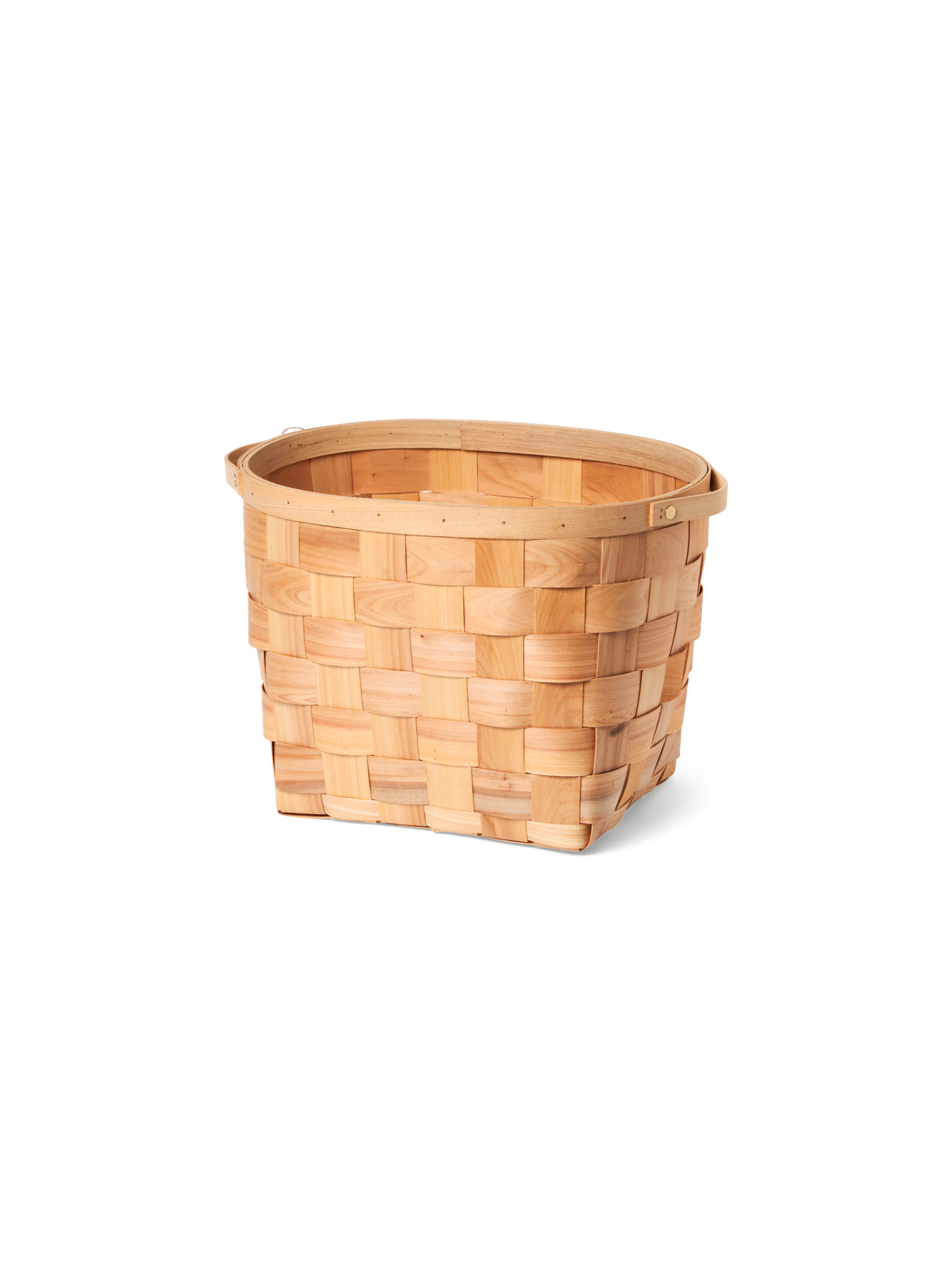 Basket Chipwood. 38 x 32 x 28 cm.