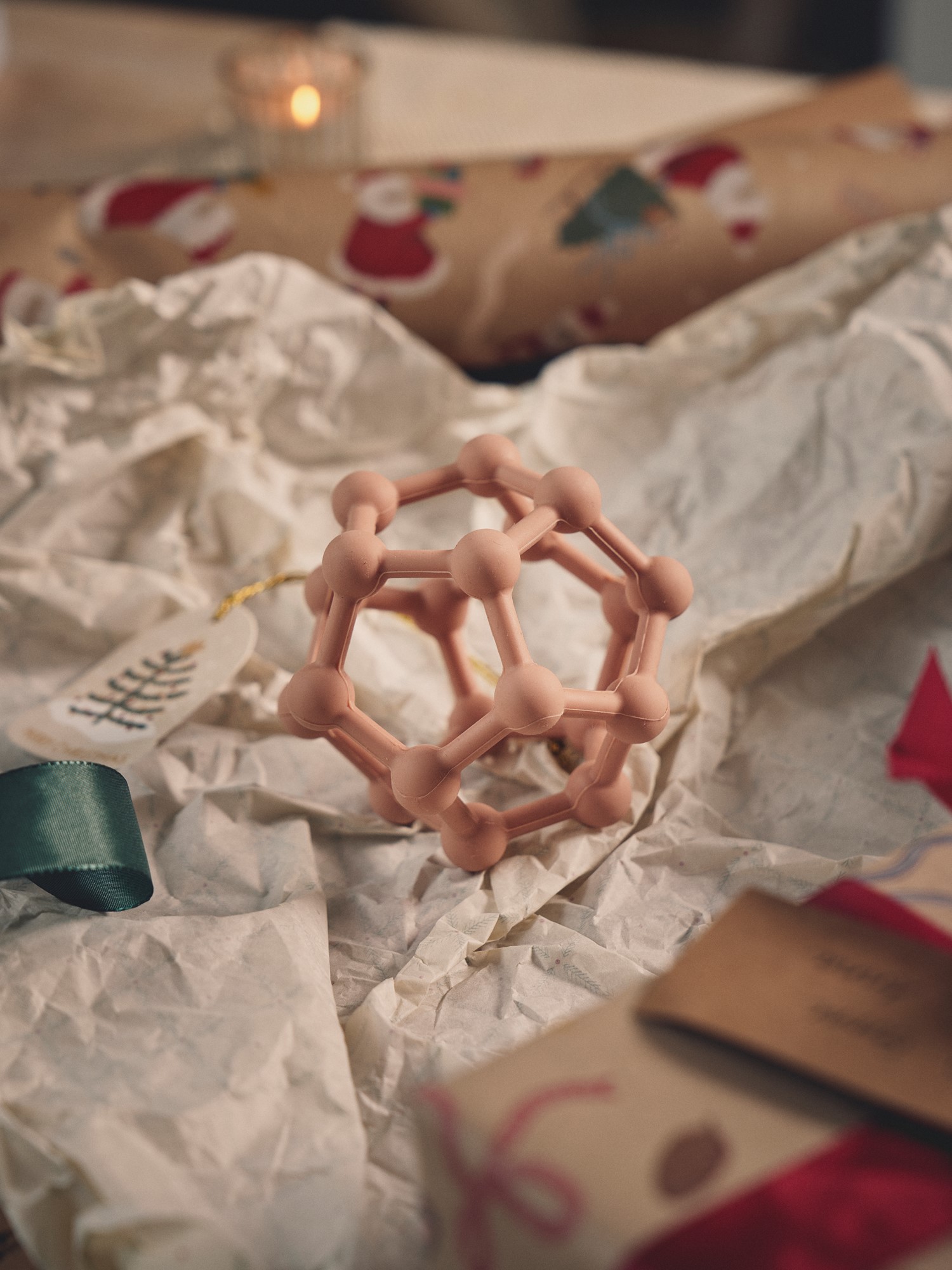 Teething ball Silicone. 7 cm.