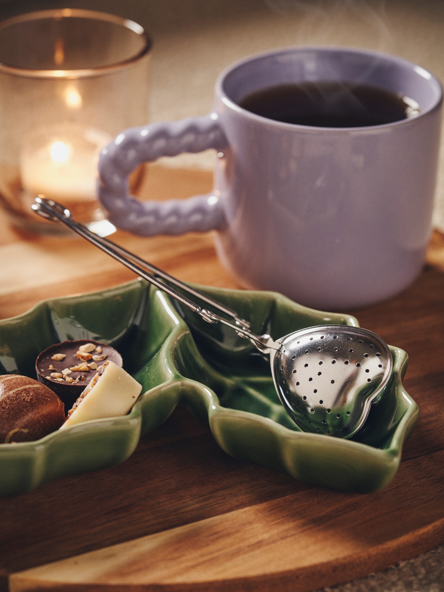 Tea strainer Stainless steel.