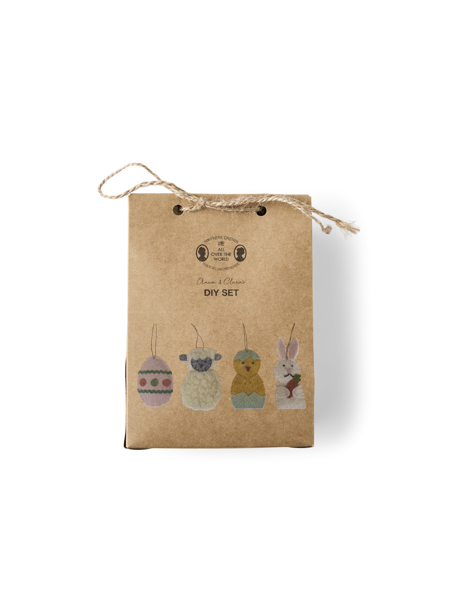 Easter DIY kit 4 ornaments.