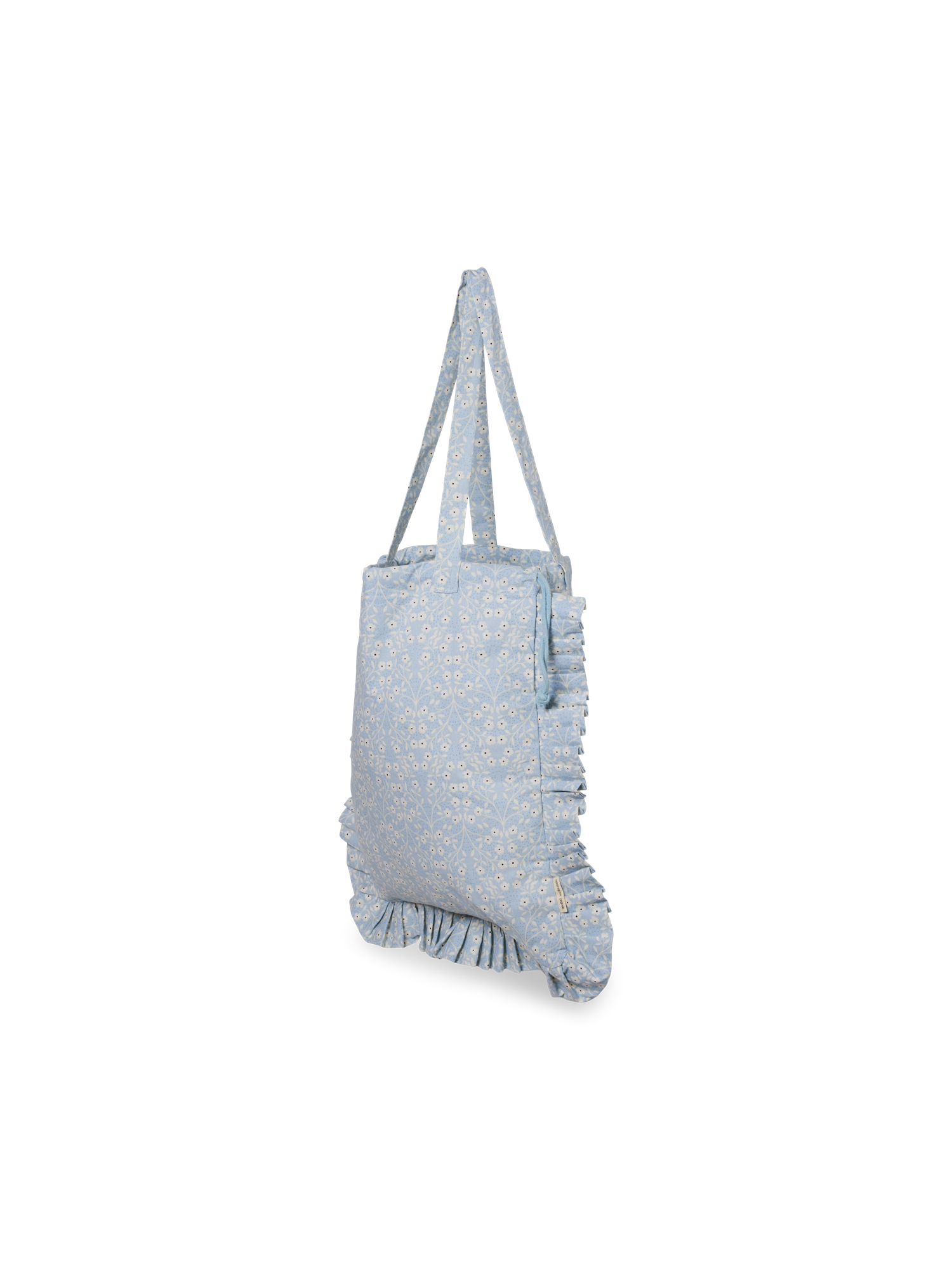 Drawstring tote bag Cotton. 38 x 42 cm.