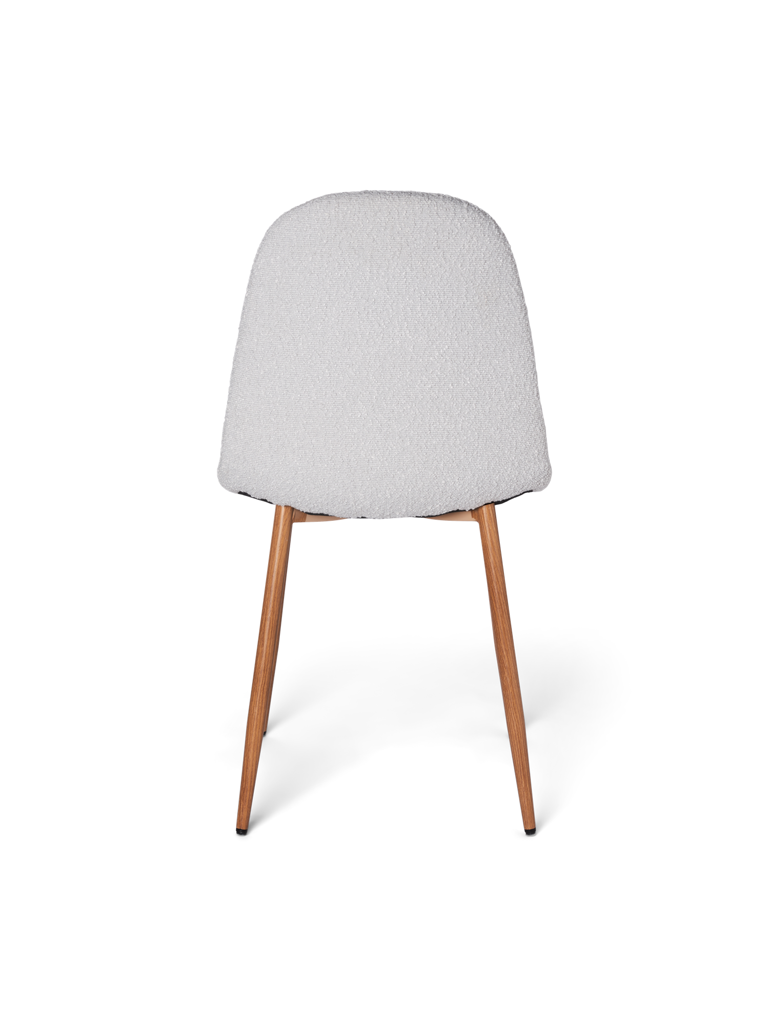 Bouclé chair 52.5 x 44.5 x 89 cm.