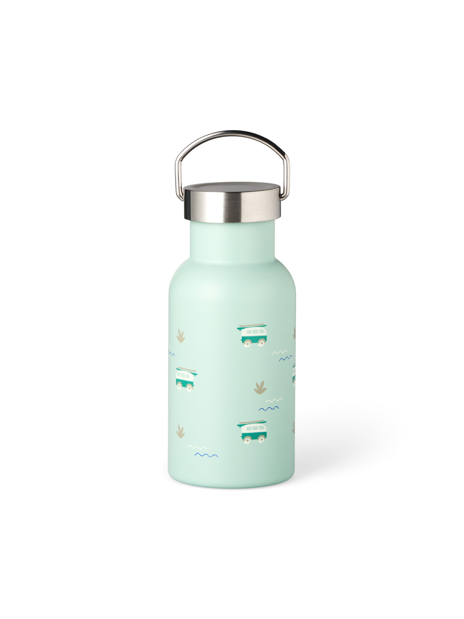 Insulated flask 350 ml Stainless steel. 23 x 10 x 8 cm.