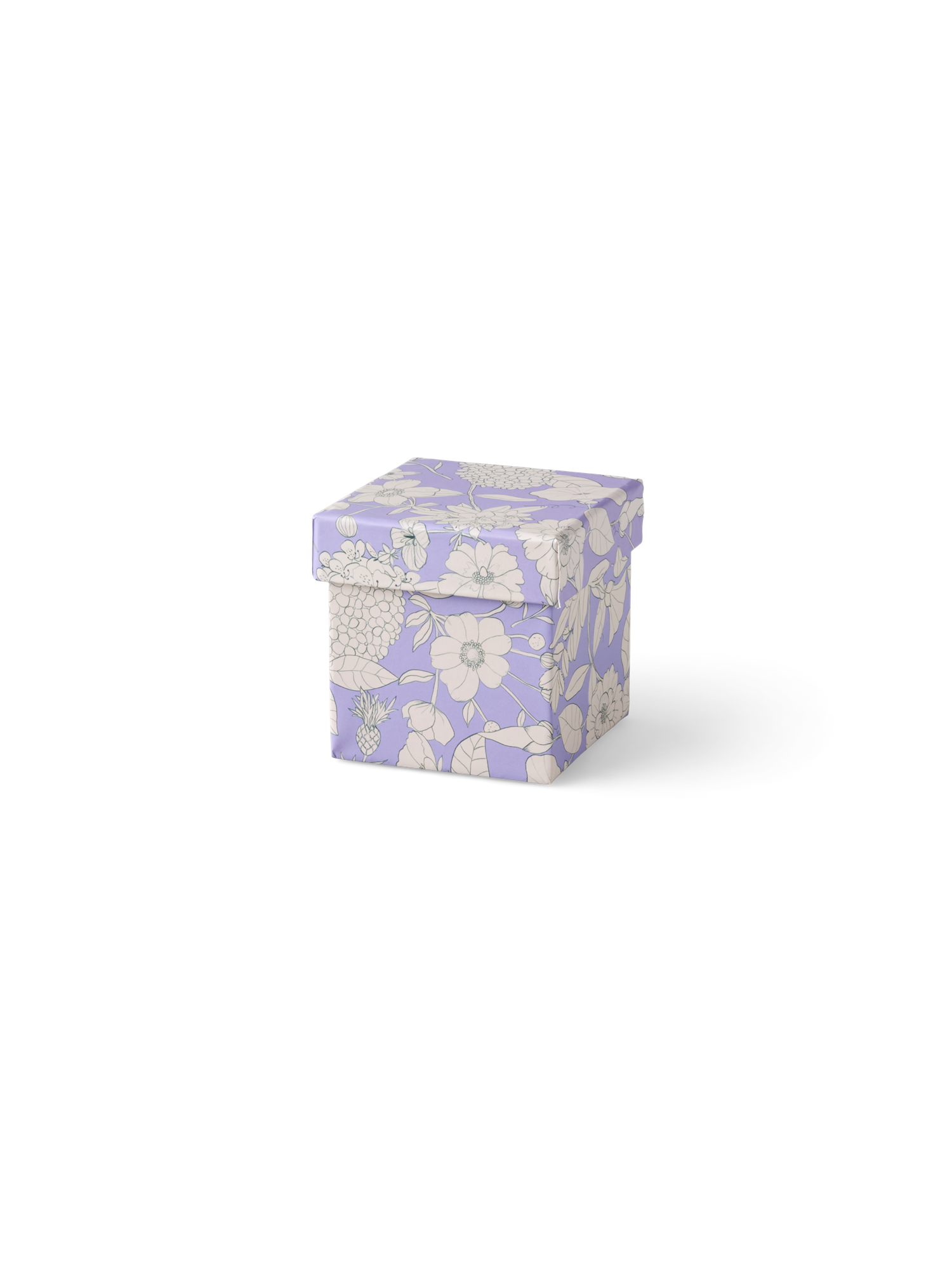 Box Paper. 9 x 9 x 9 cm.