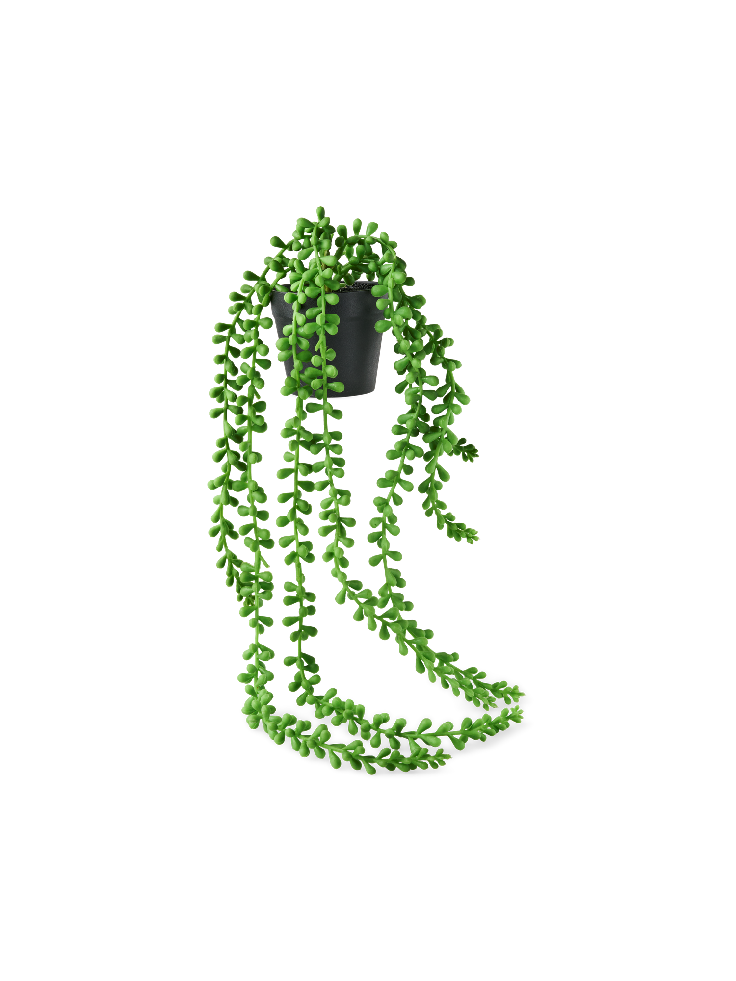 Artificial hanging plant in pot Ø9 x 47 cm.