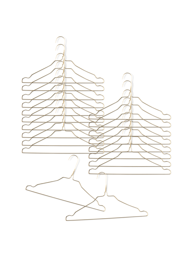 Hangers 20 pcs Iron. 40,5 cm.