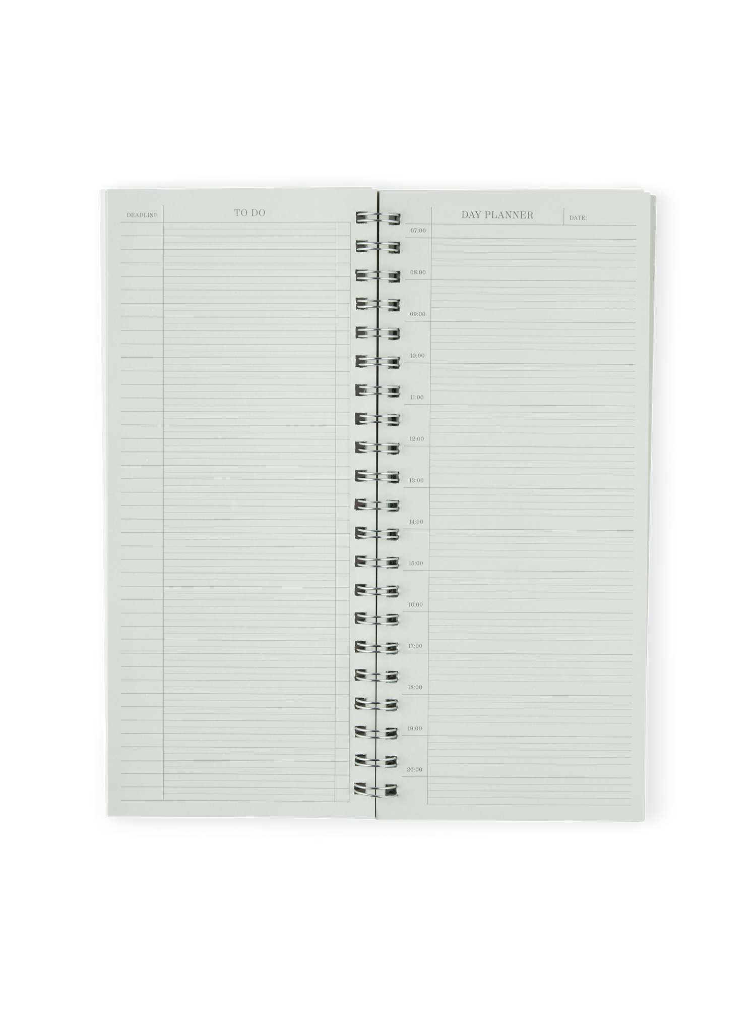 Planner 12 x 28 Paper. 12 x 28 cm. 120 pages.
