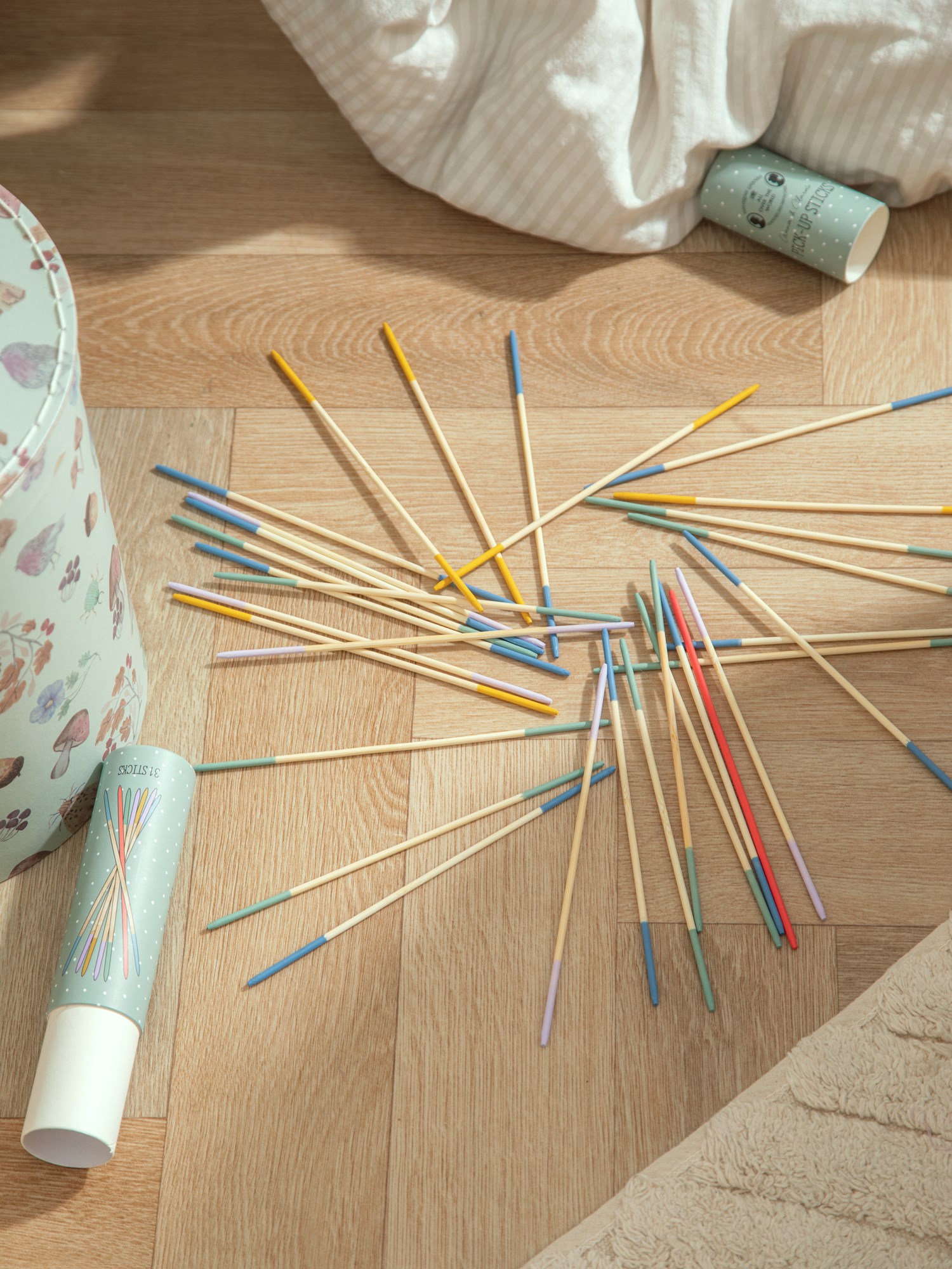 Pick-up sticks Bamboo. 18 cm. 31 sticks.