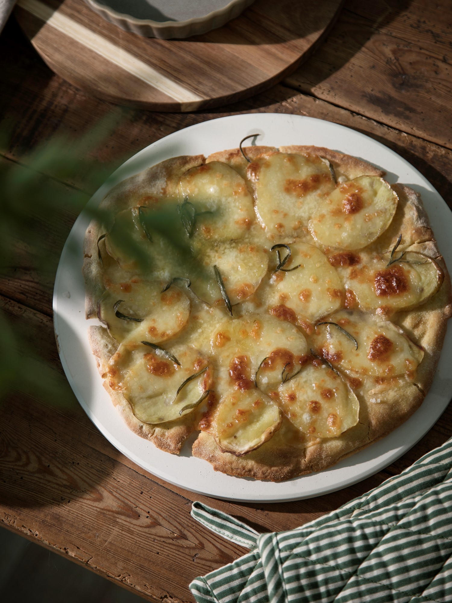 Pizza stone Cordierite stone. 33 cm.