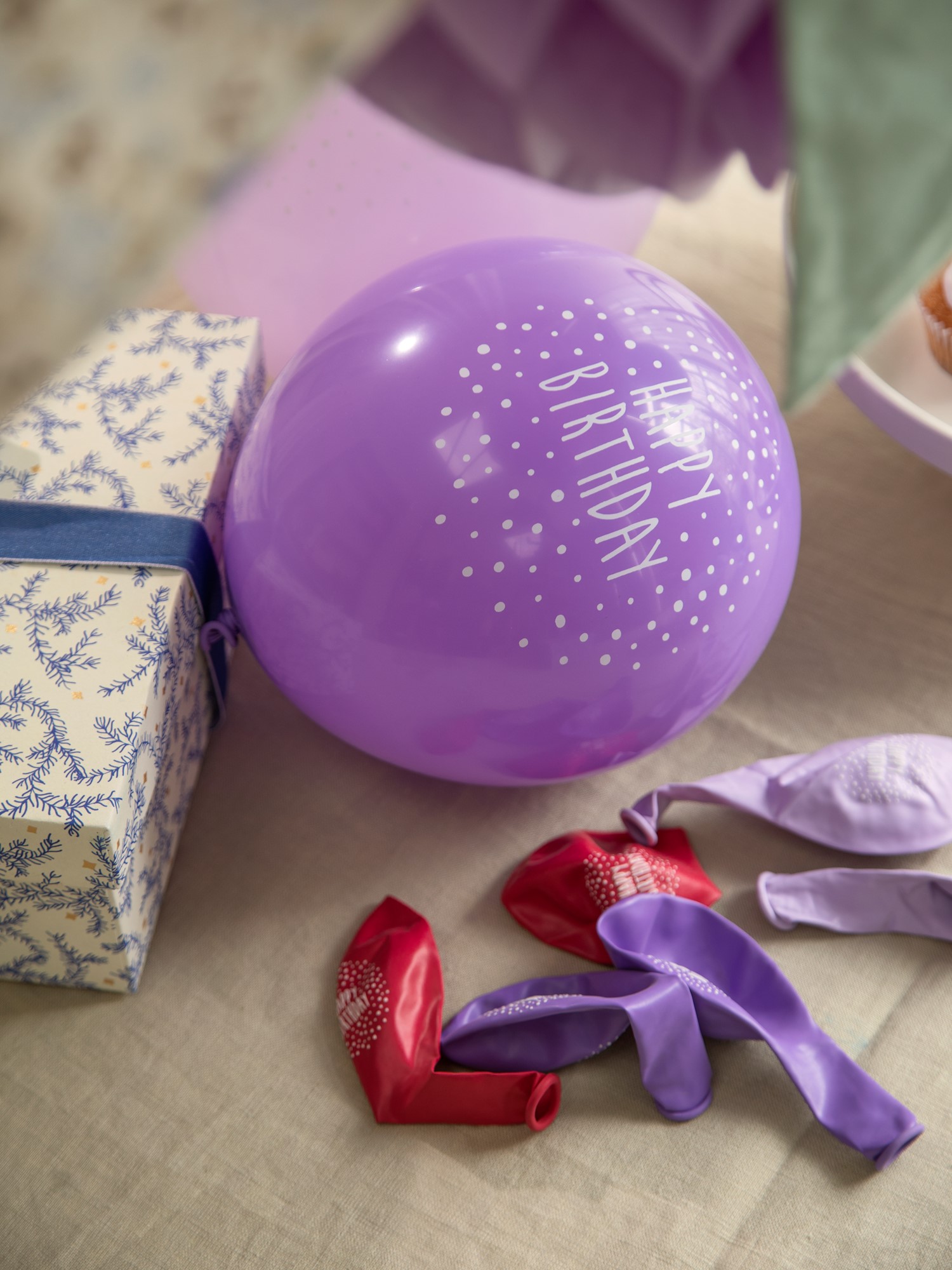 Birthday balloons Ø30 Latex. 8 pcs.