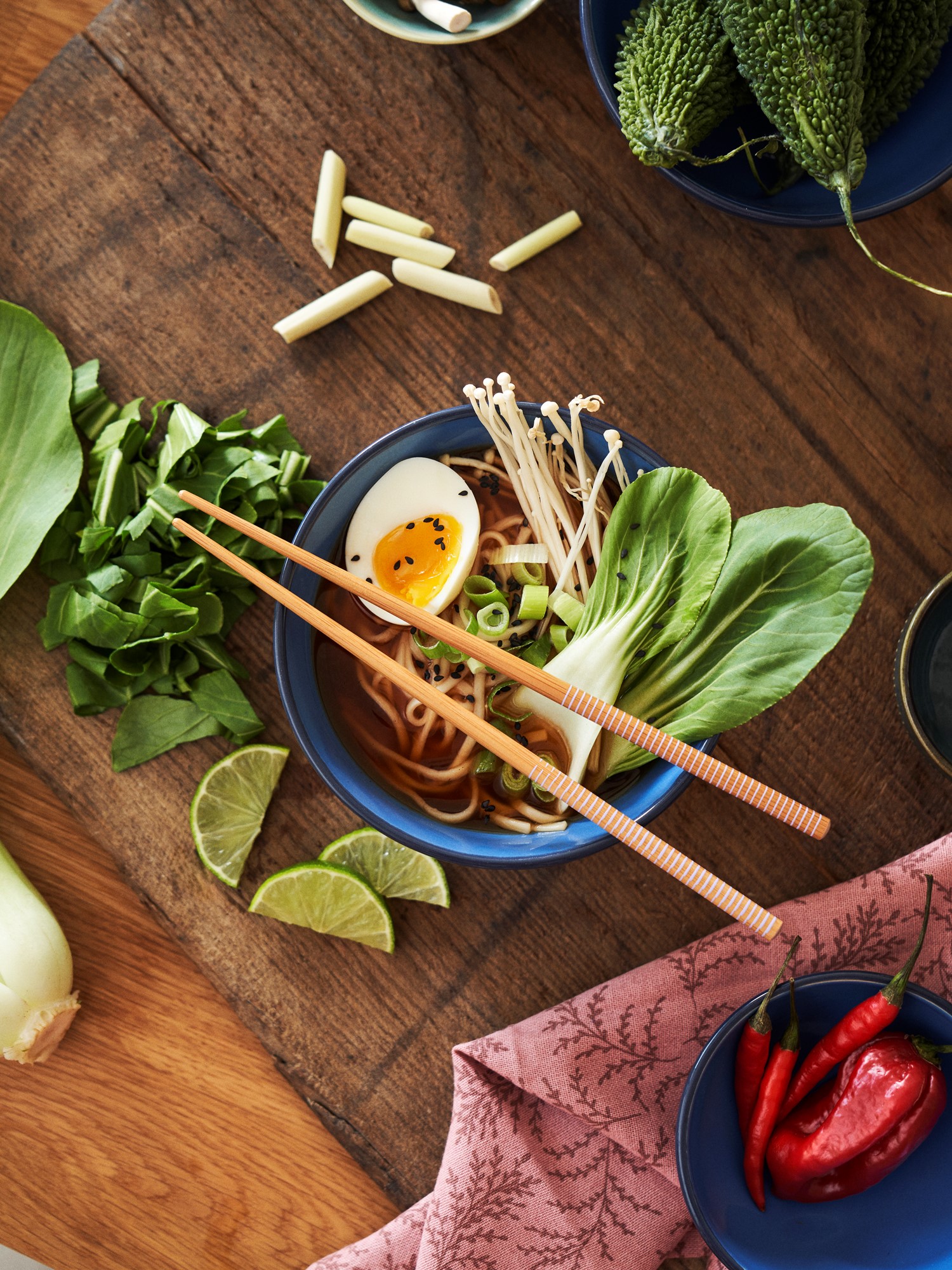 Chopsticks Bamboo. 23 cm.