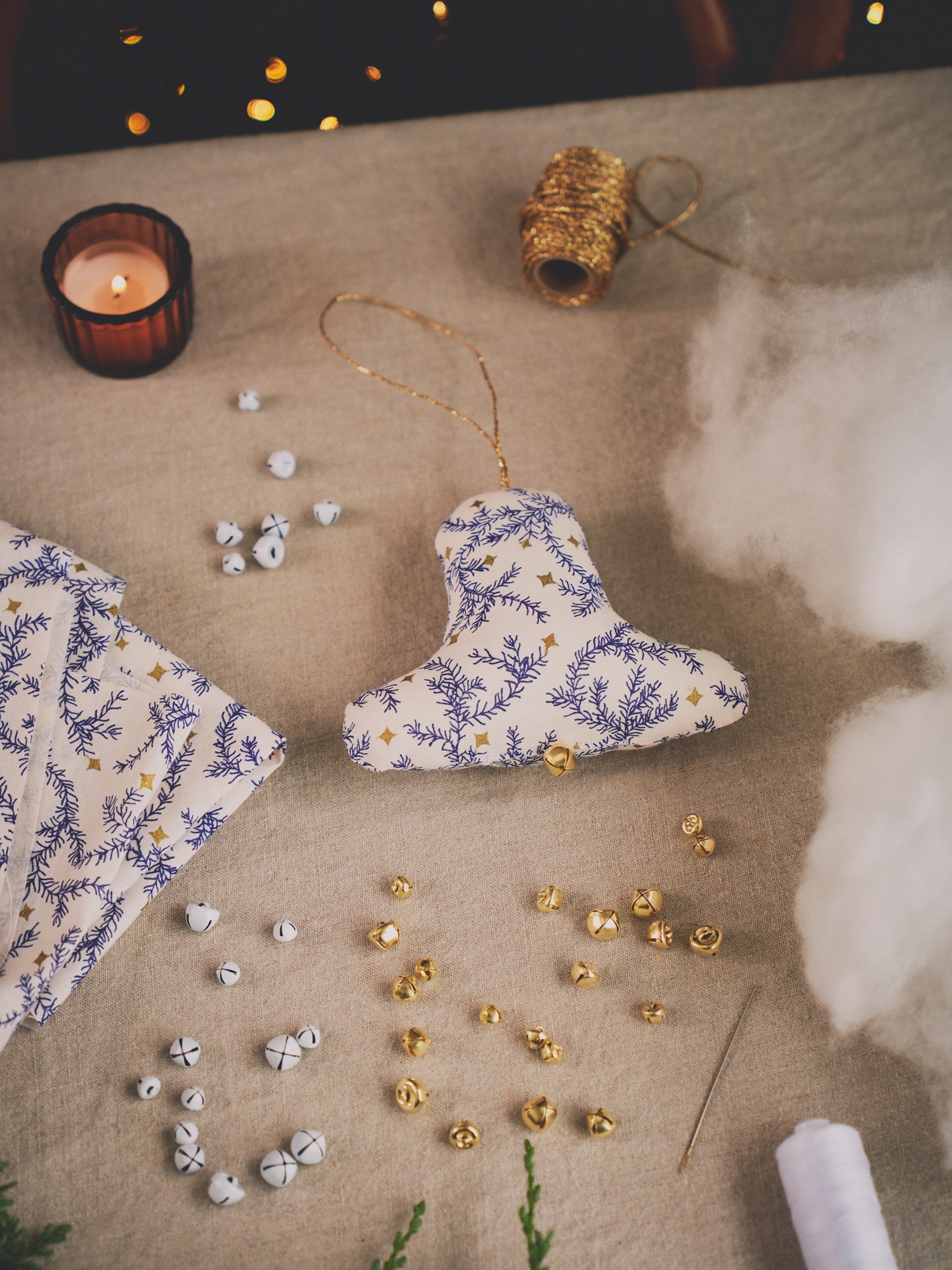 Miniature bells Iron. 20 pcs.