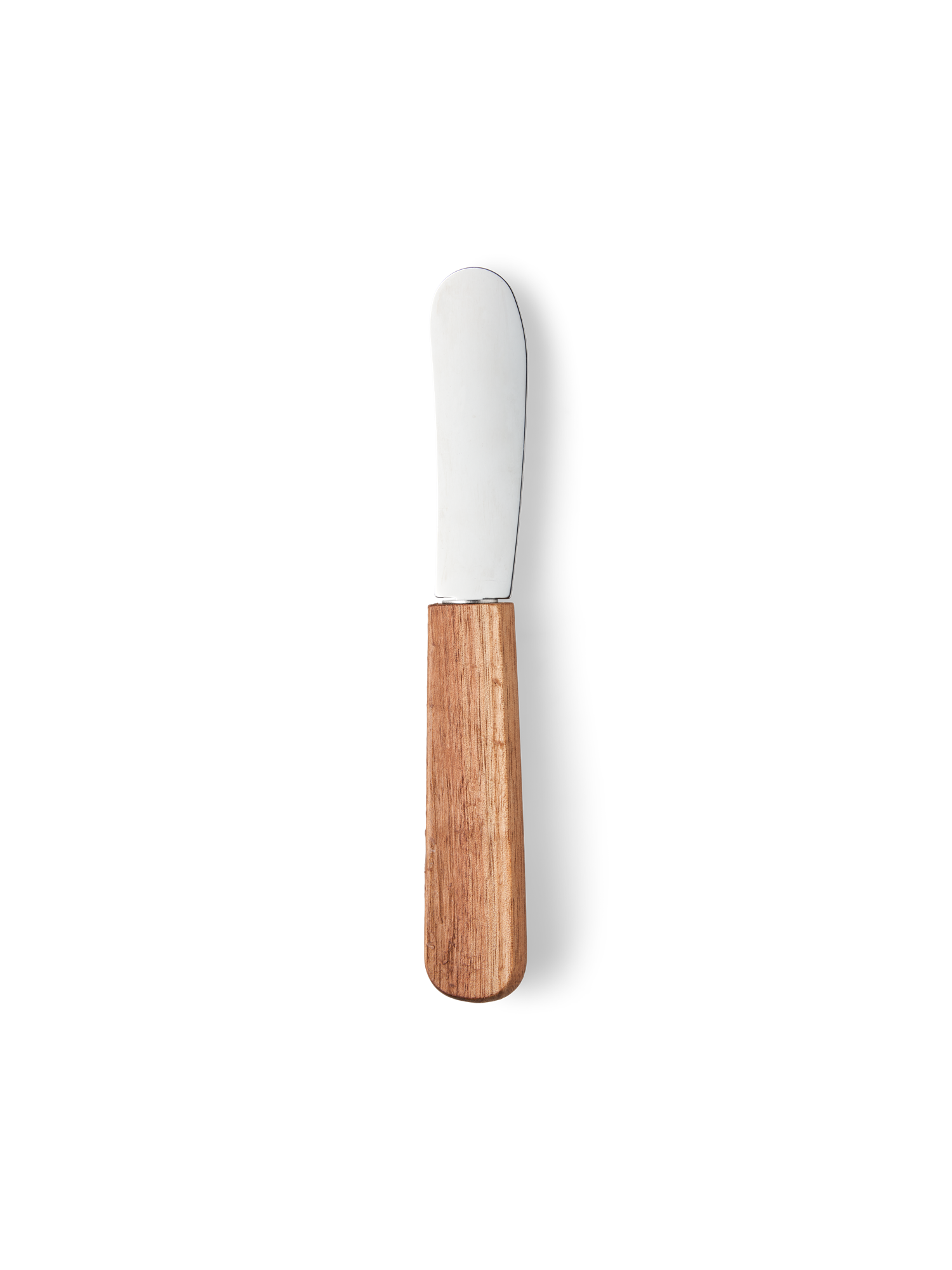 Butter knife Acacia/stainless steel. 15.5 x 2.2 cm.