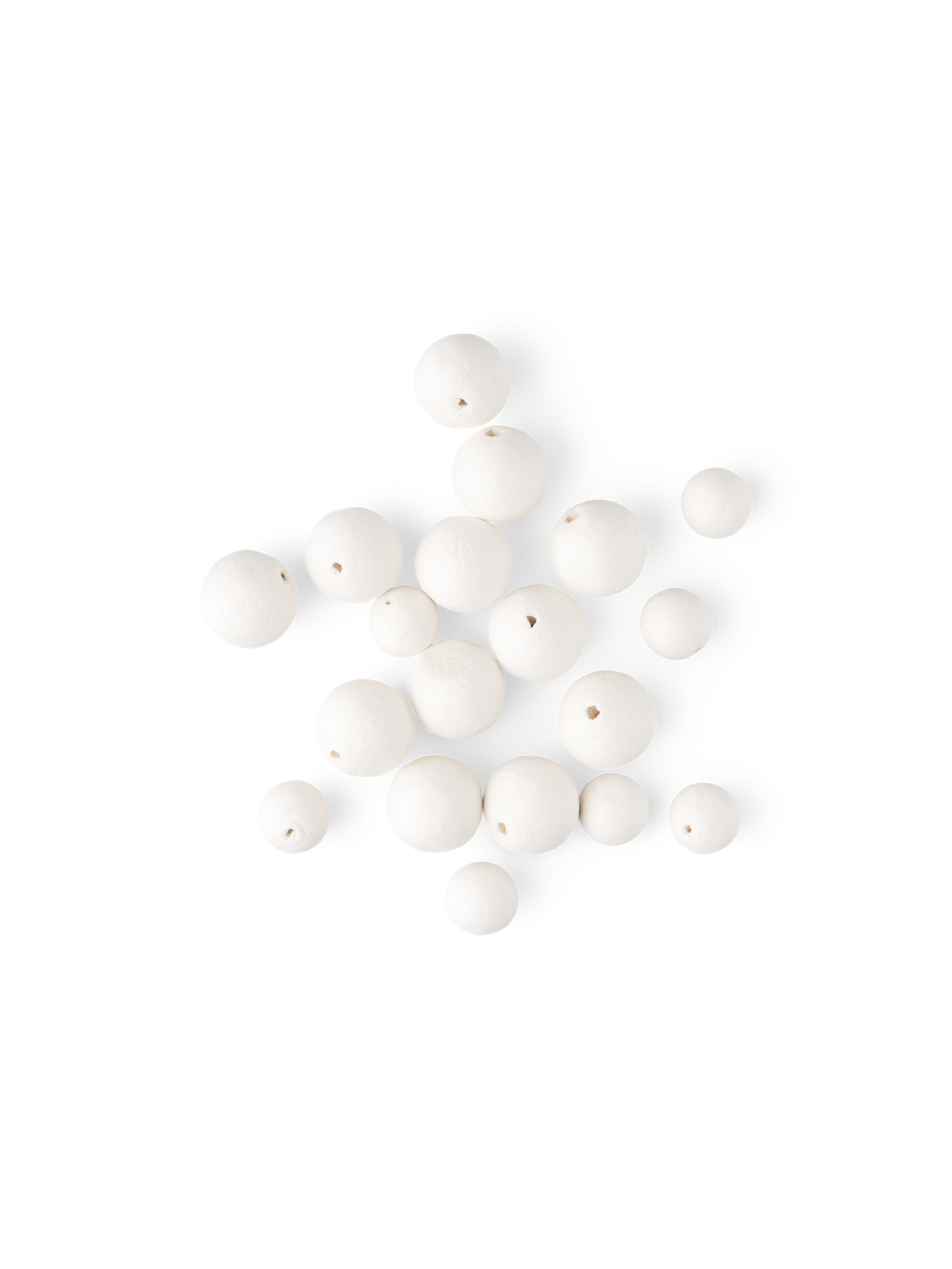 DIY balls Paper. 2 sizes. 20 pcs.