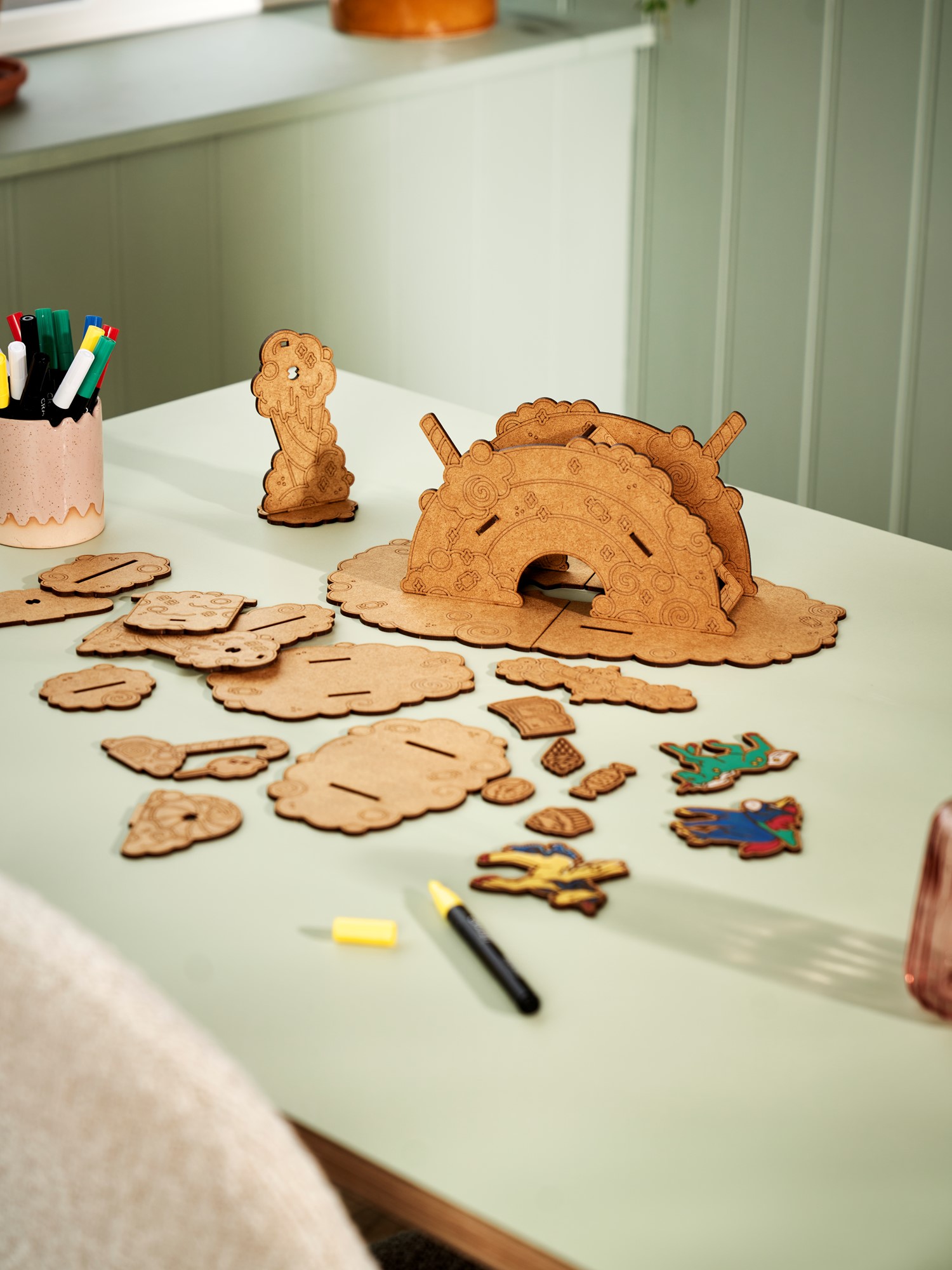 DIY set Candy Land HDF.