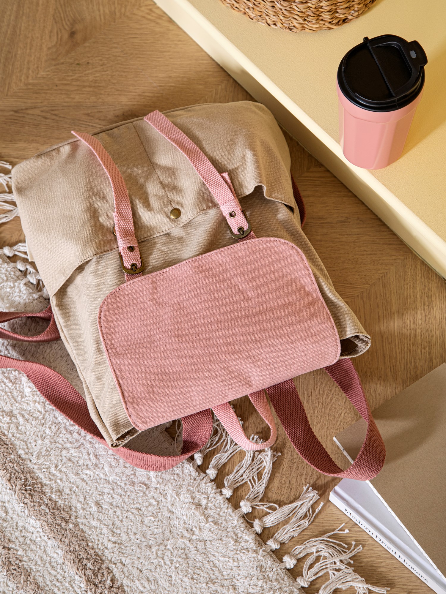 Children's backpack Cotton/polyester. 34 x 30 cm.