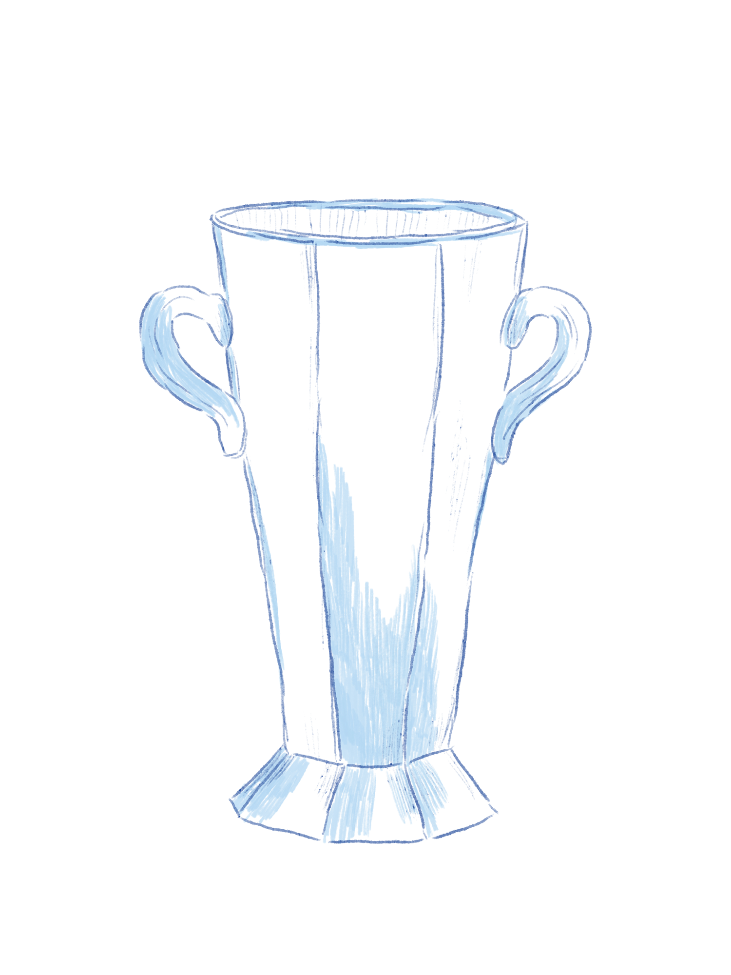 Vase Stoneware. 11.1 x 21.4 cm.