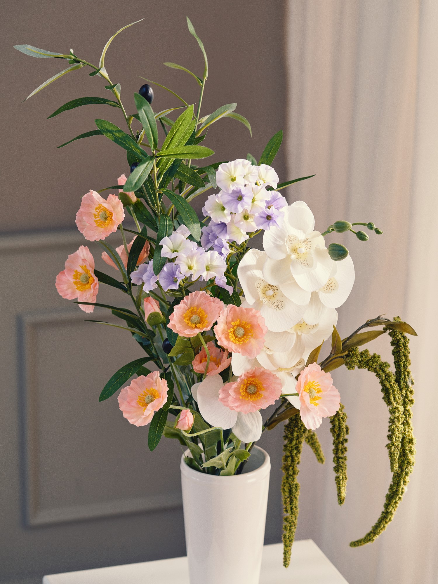 Artificial flower poppy 59 cm.