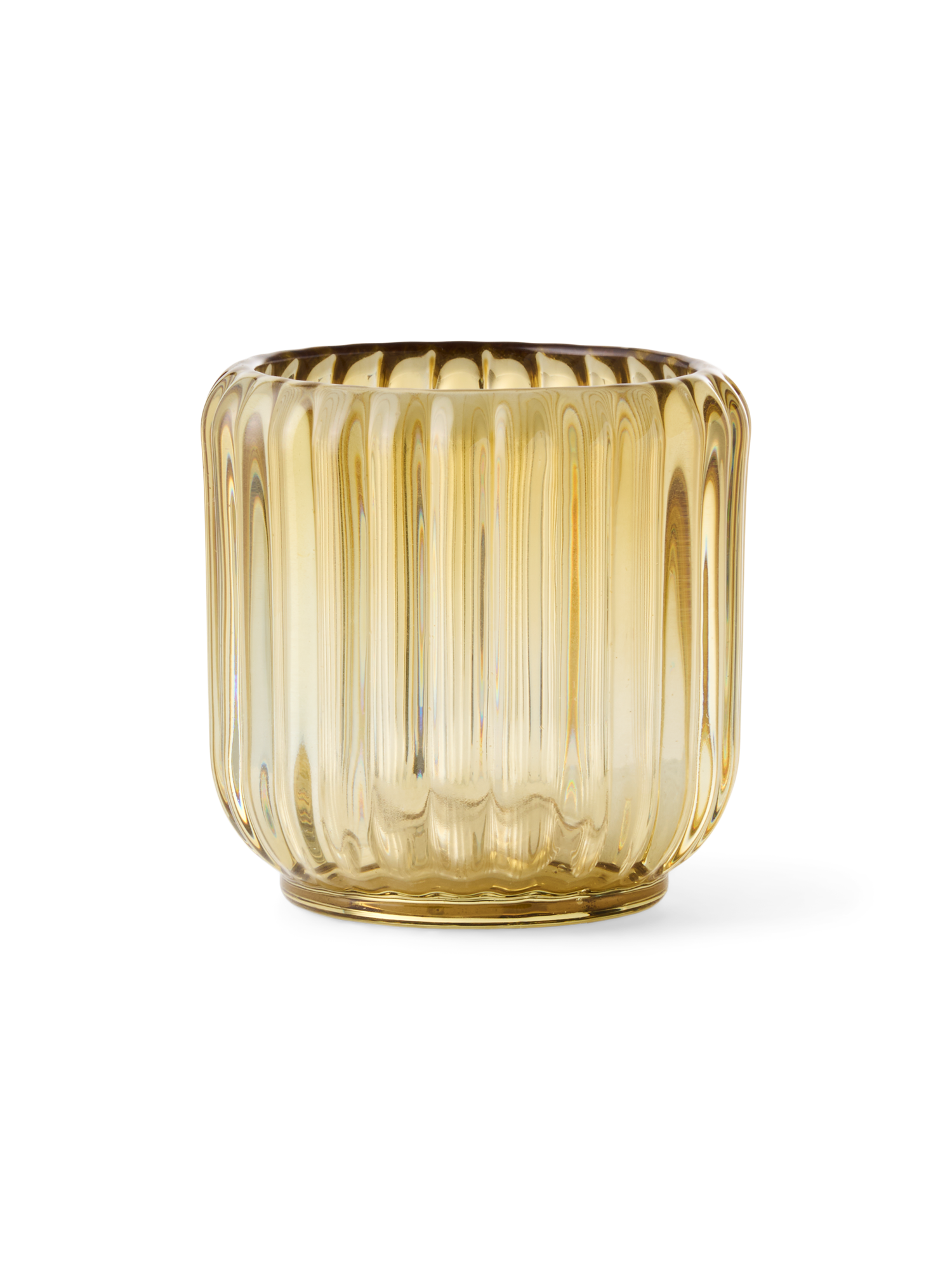 Tealight holder Glass. Ø8 x 8 cm.