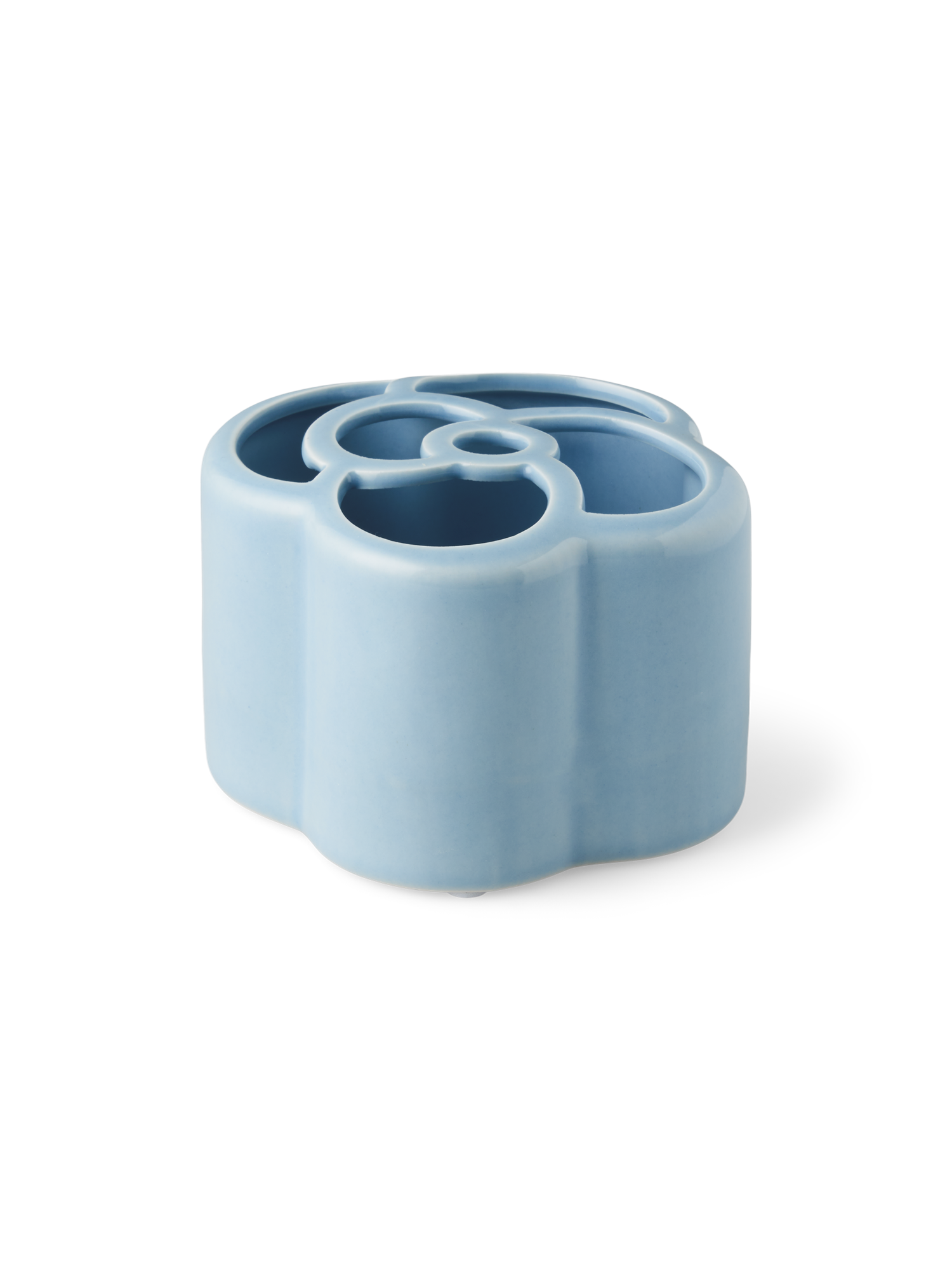 Vase Porcelain. 11.3 x 11.2 x 7 cm.