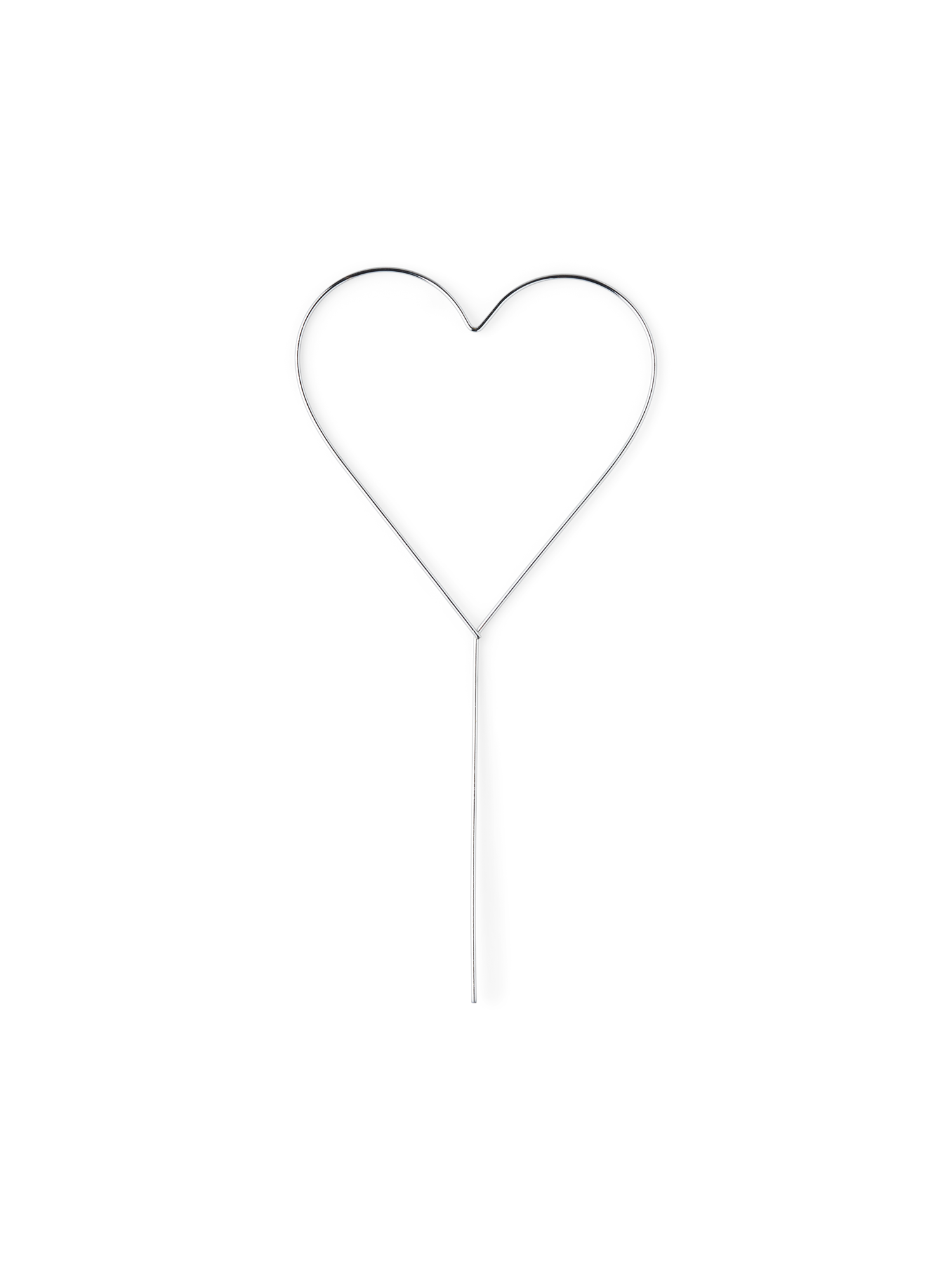 Decorative metal heart 42 cm.