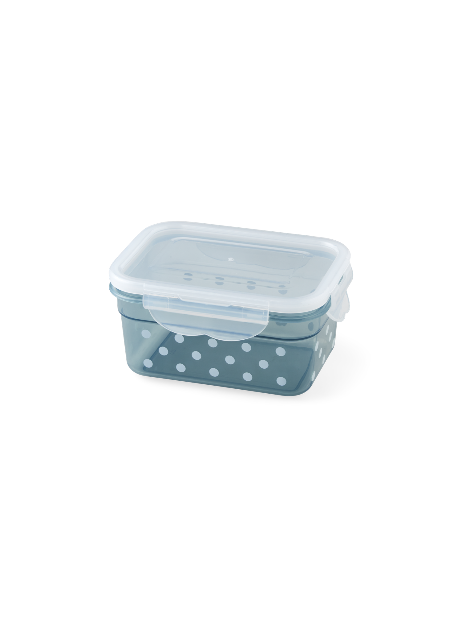 Food container Polypropylene/silicone. 13 x 9.5 x 6 cm.