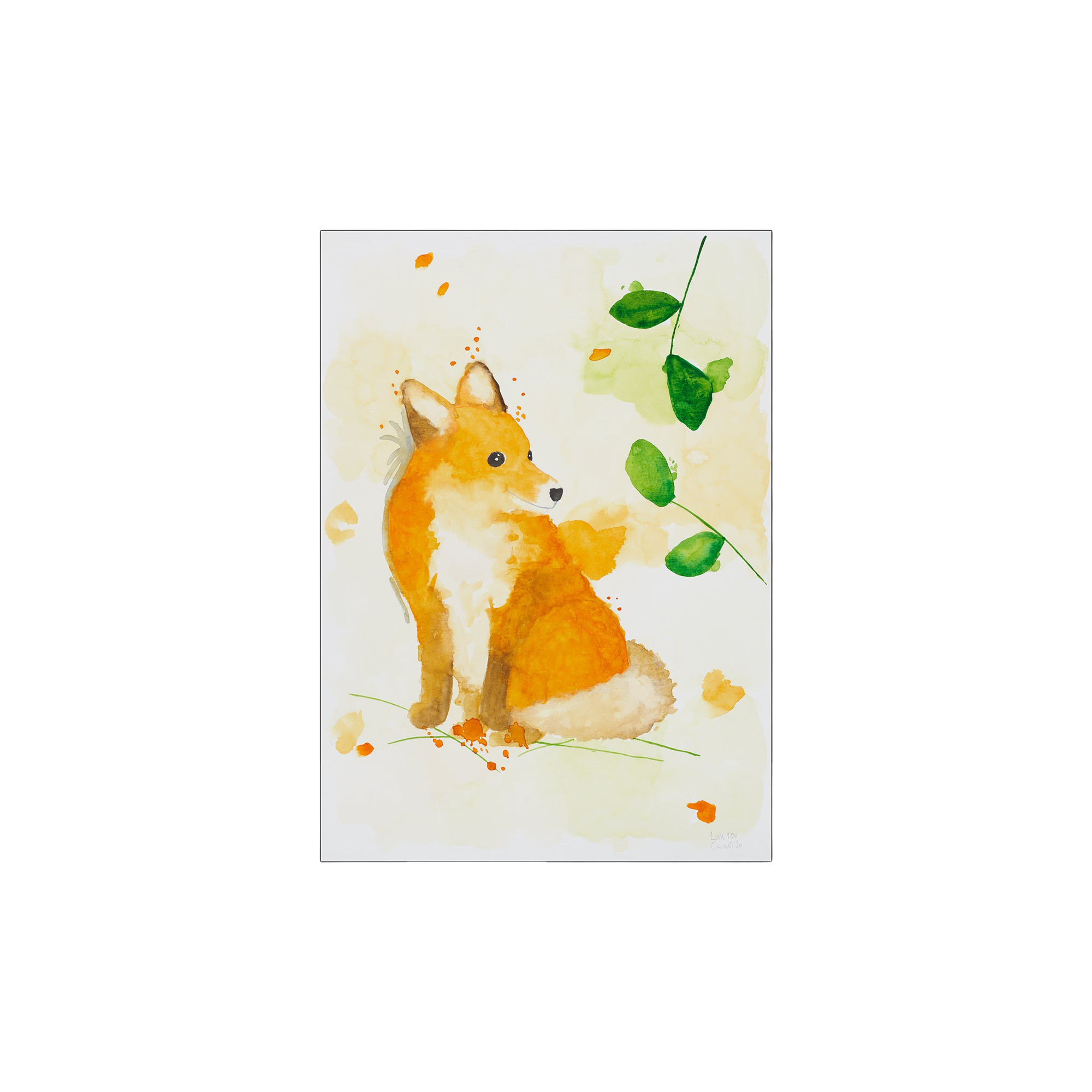 Lune Ræv A4 Et Lille Atelier - Kids.