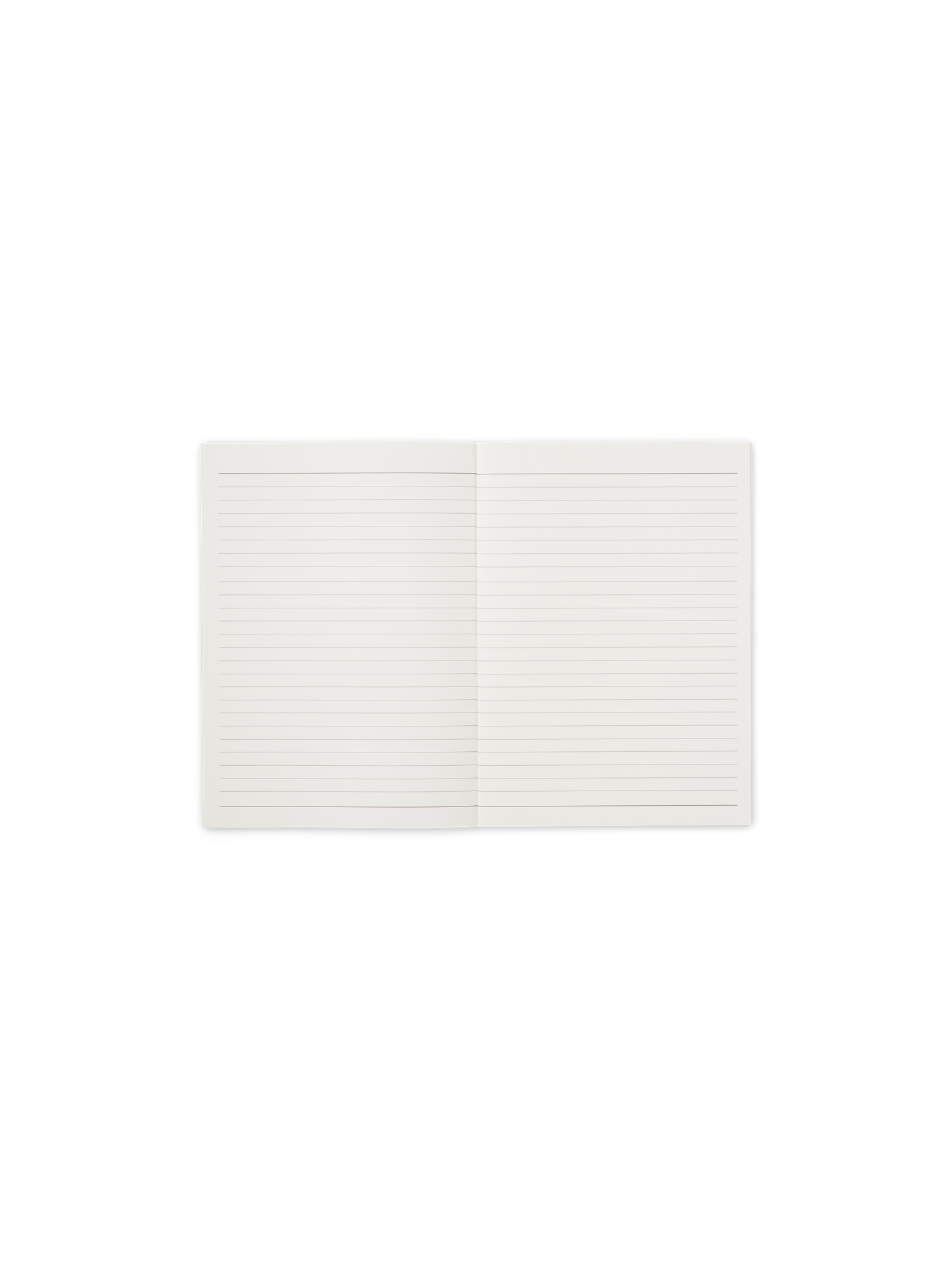 Softcover Notebook Paper. 15 x 21 x 0.8 cm. 80 pages.