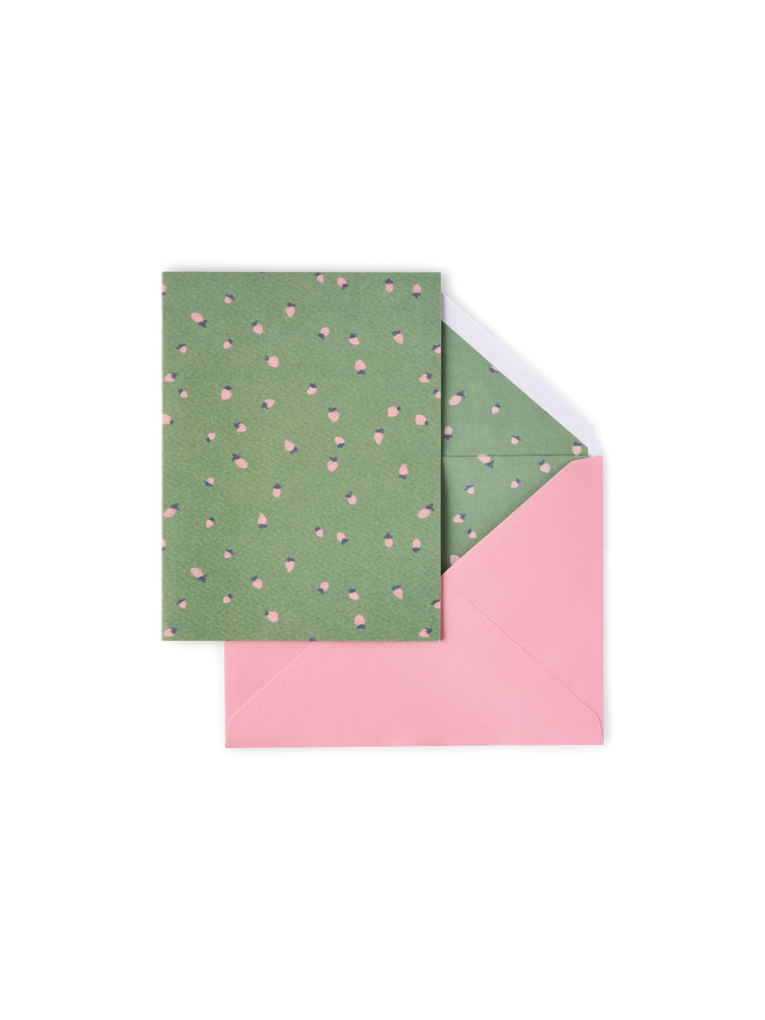 Card with envelope Paper. 11.4 x 16.2 cm.