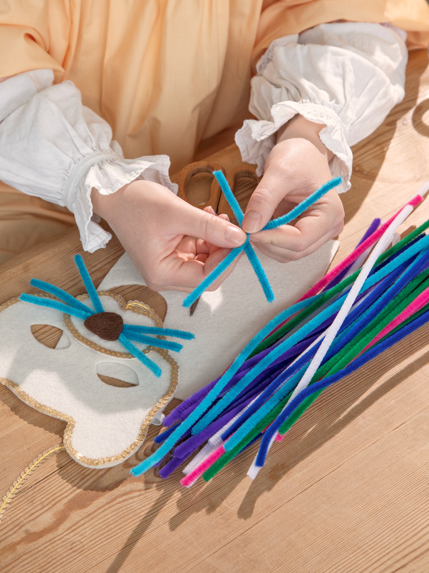 Pipe cleaners 6 mm x 30 cm. 36 pcs.