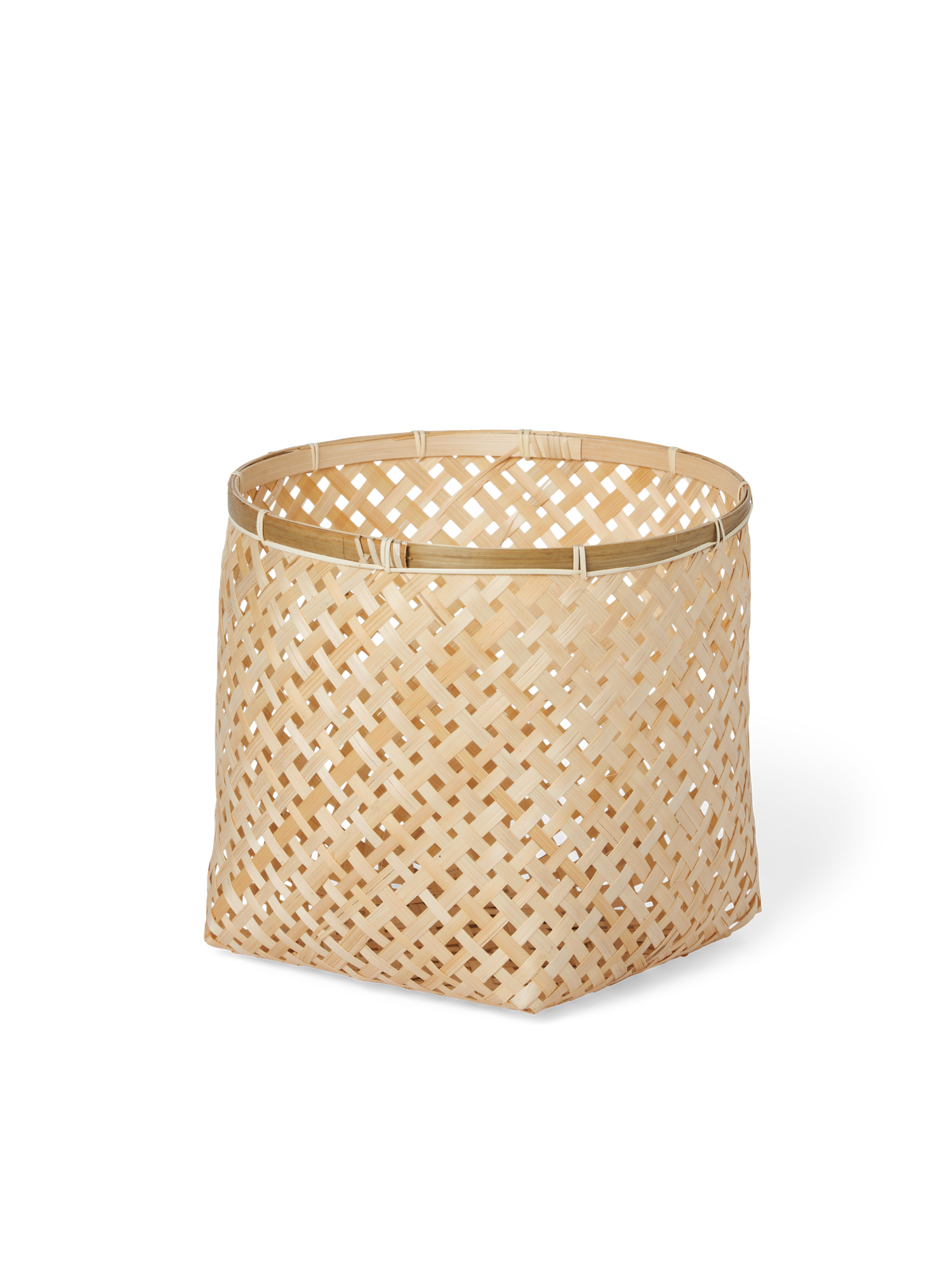 Basket Bamboo. Ø30 x 28 cm.