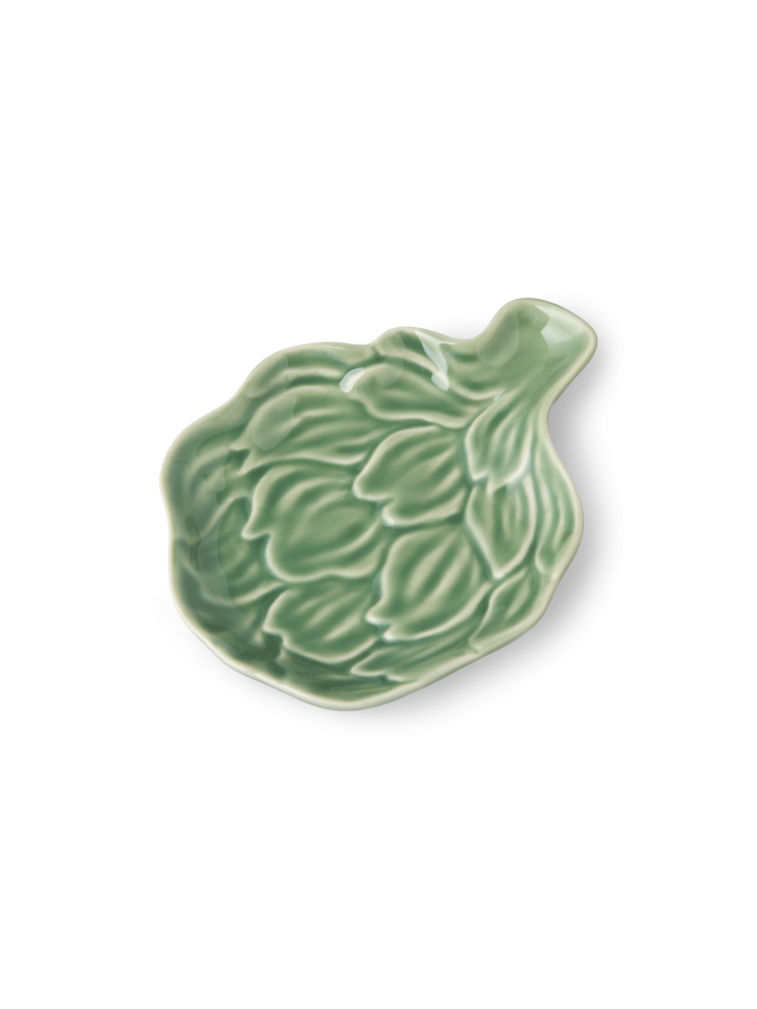 Artichoke-shaped dish Stoneware. 11.9 x 9 cm.