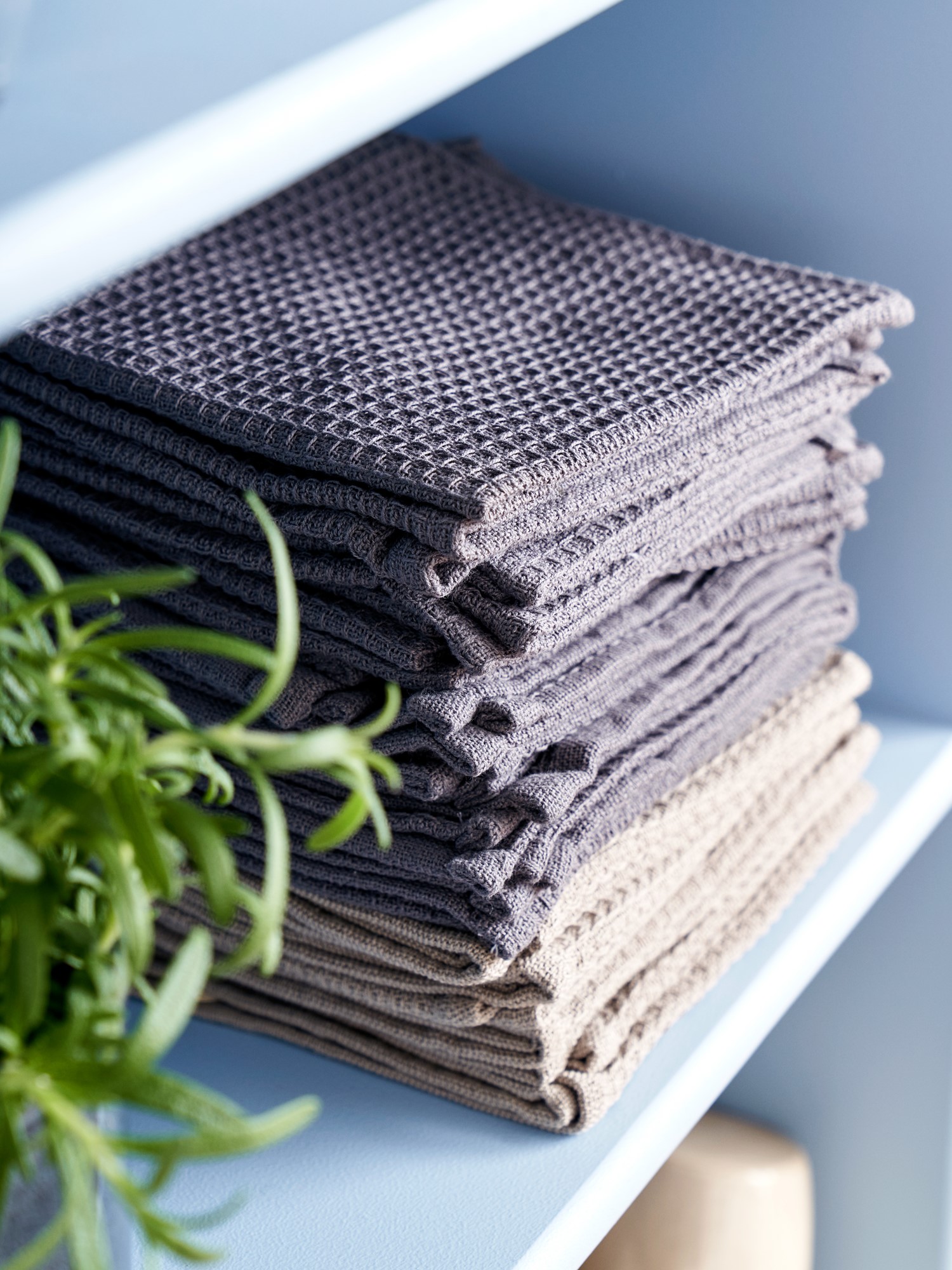 Dish cloths 2-pack Cotton. 38 x 38 cm. 2 pcs.