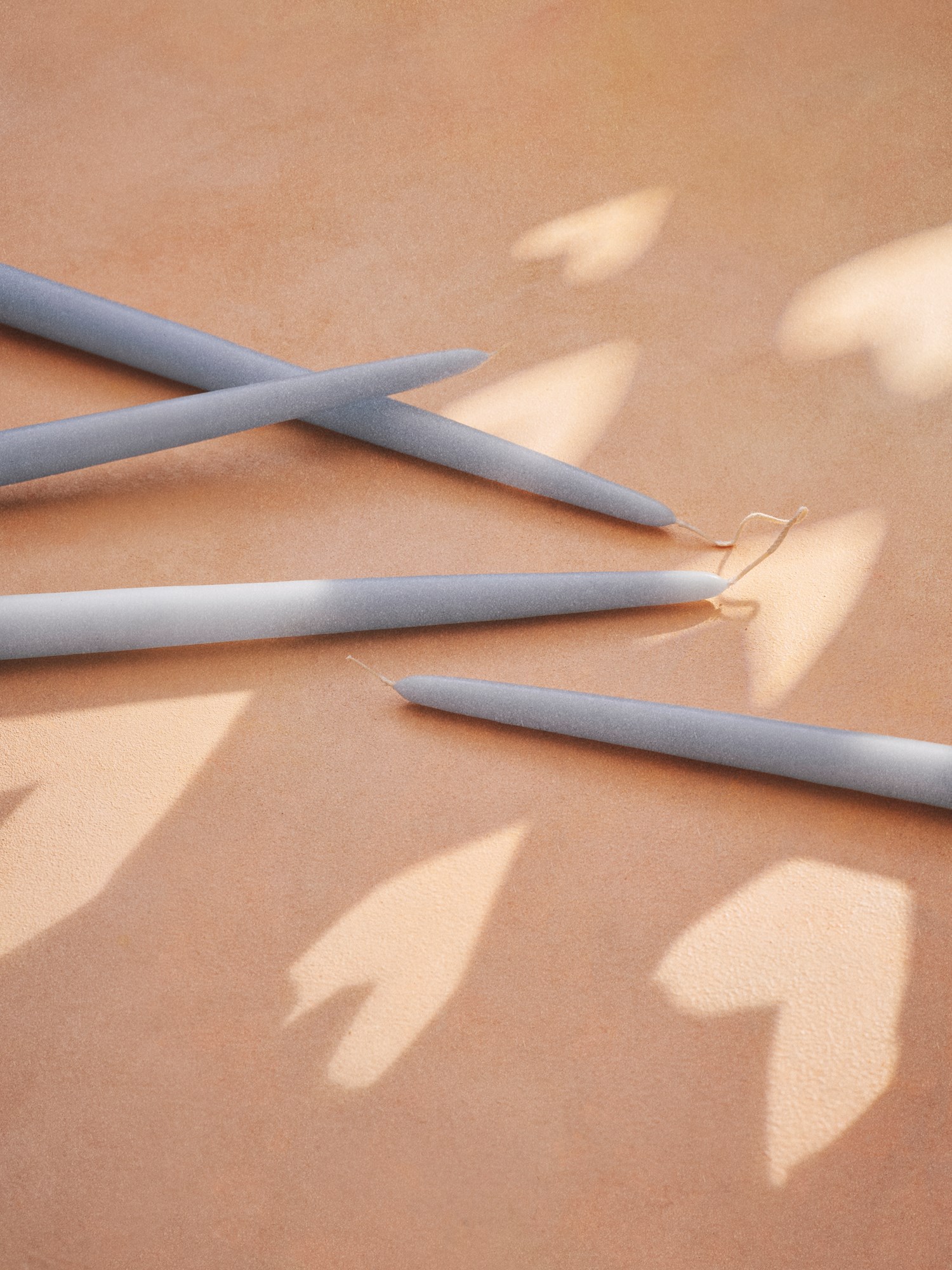 Candles 30 cm Paraffin. Ø2.2 x 30 cm. 4 pcs.