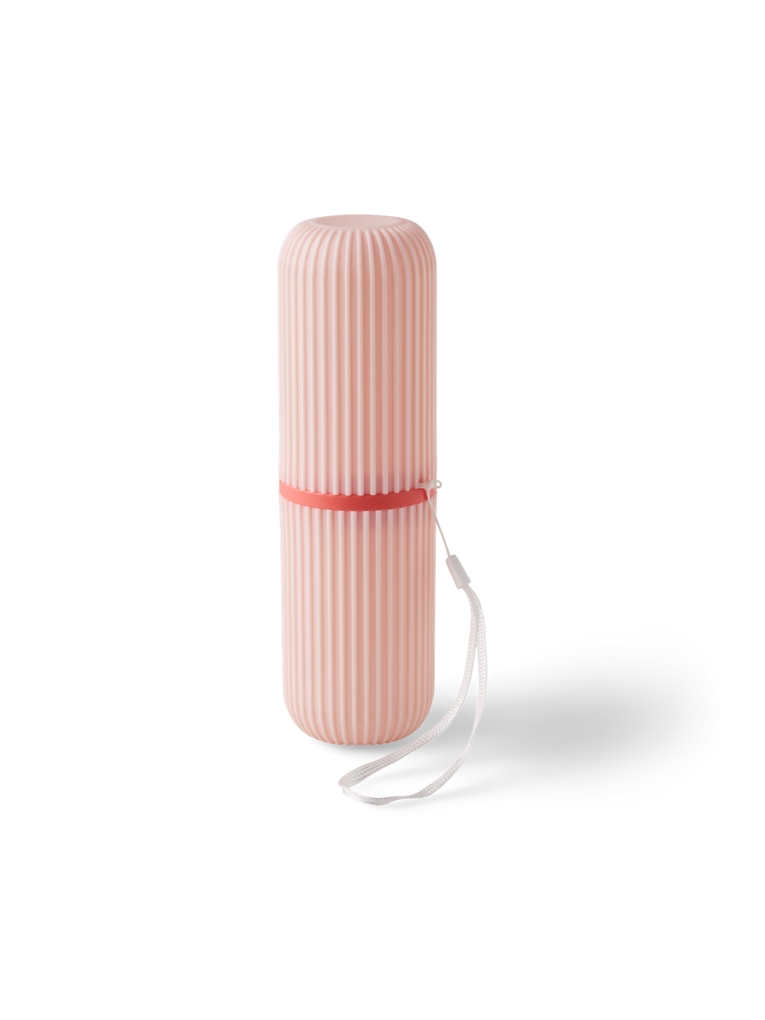 Travel toothbrush holder Polypropylene/polyester. Ø5.9 x 19.5 cm.