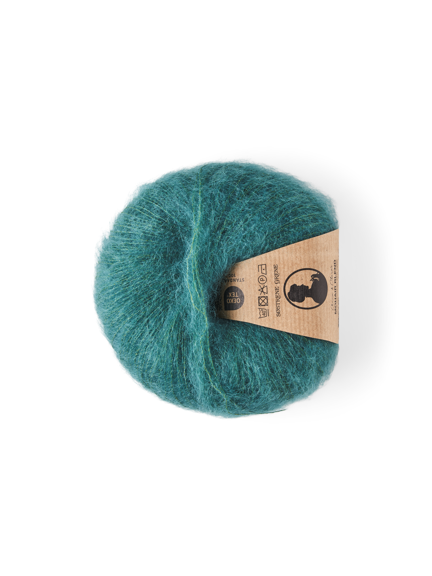 Mohair nylon yarn Mohair/nylon. 25 g.