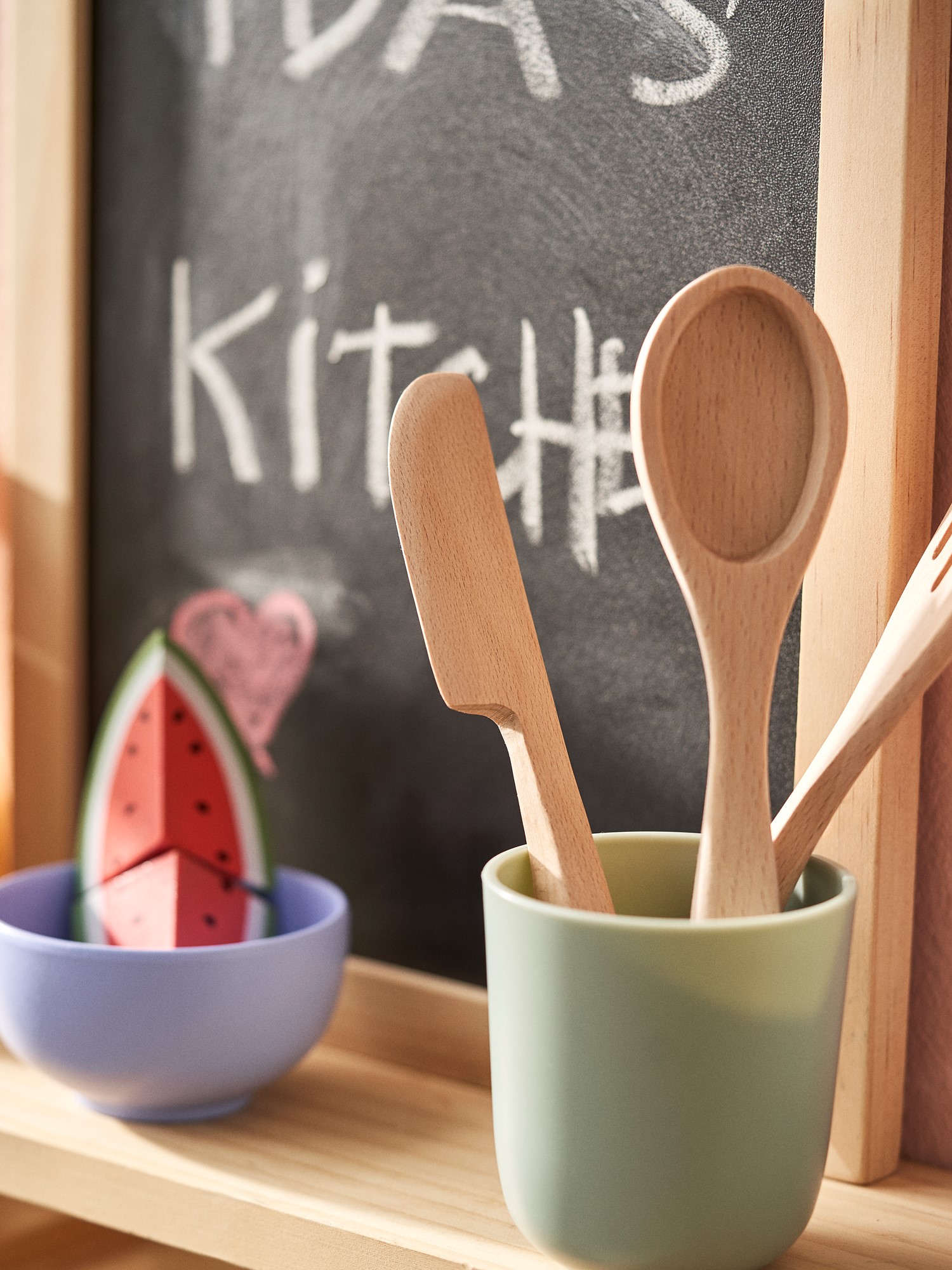 Toy knife Beech wood. 18 cm.