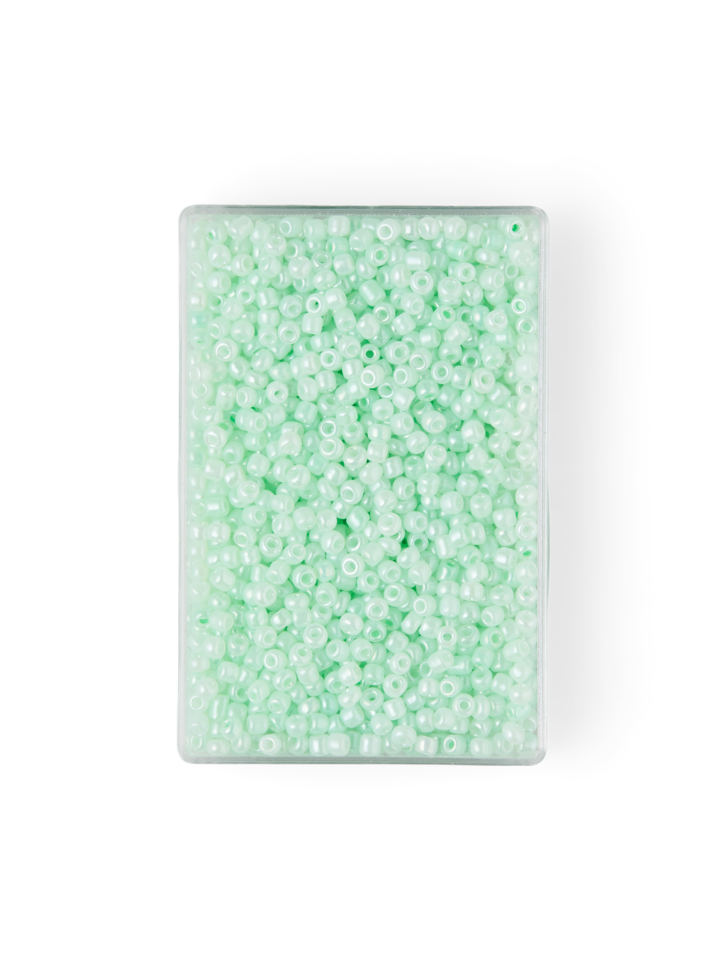 Glass beads Glass. 2 x 1.5 mm. 25 g.