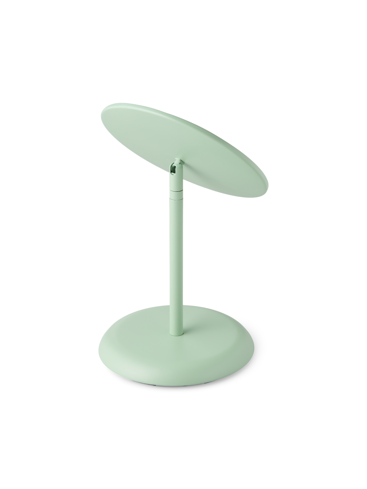 Table mirror Metal/glass. Ø17 x 27.5 cm.