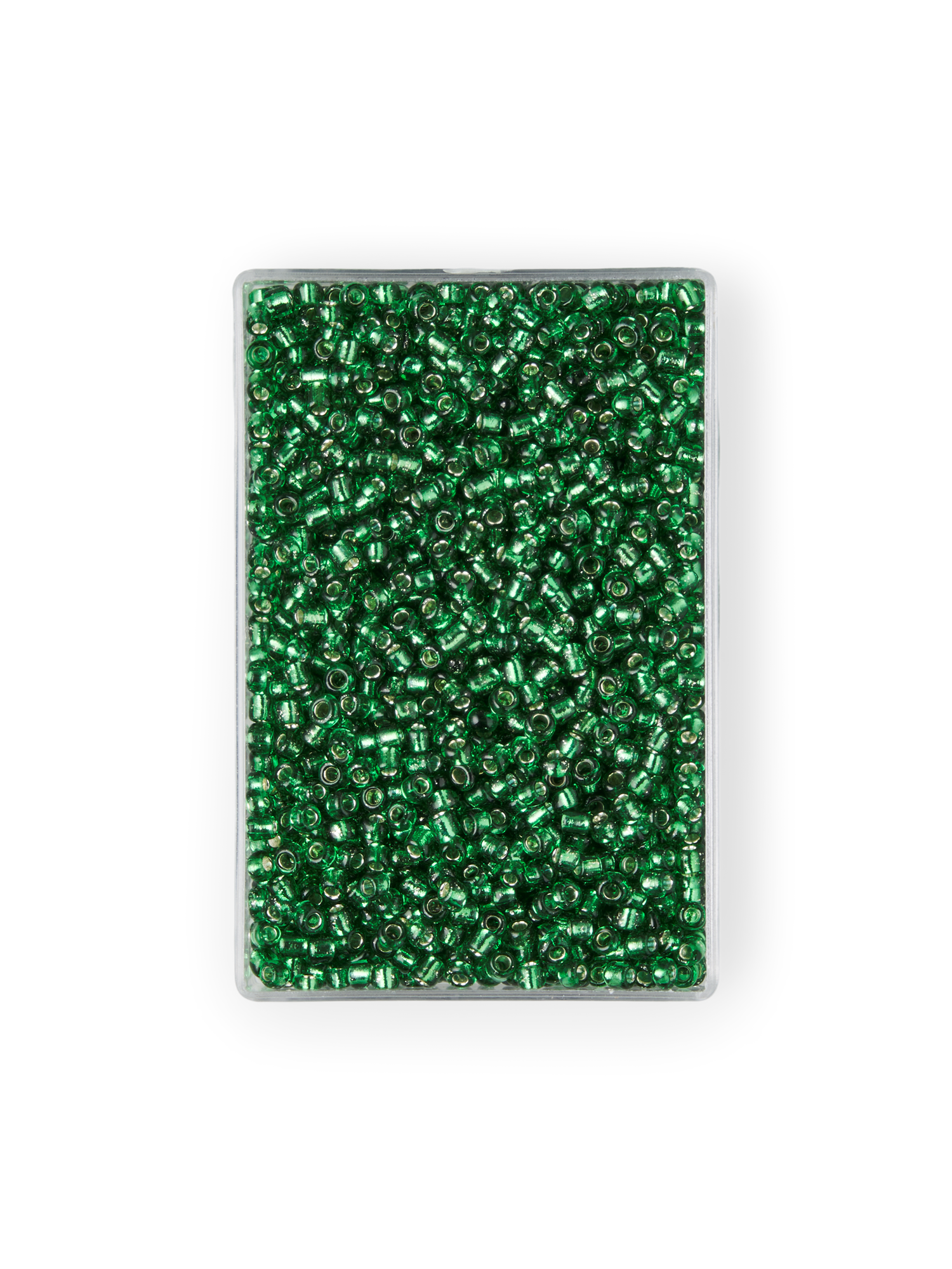 Glass beads Glass. 2 x 1.5 mm. 25 g.